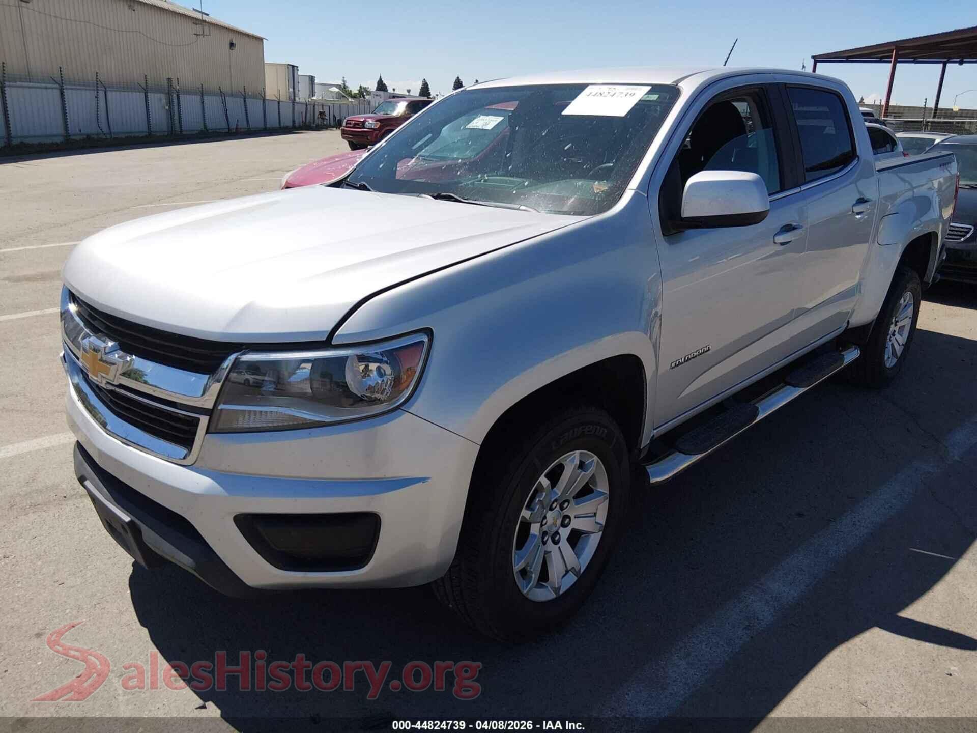 2020 CHEVROLET COLORADO VIN 1GCGTCEN1L1141363, front view