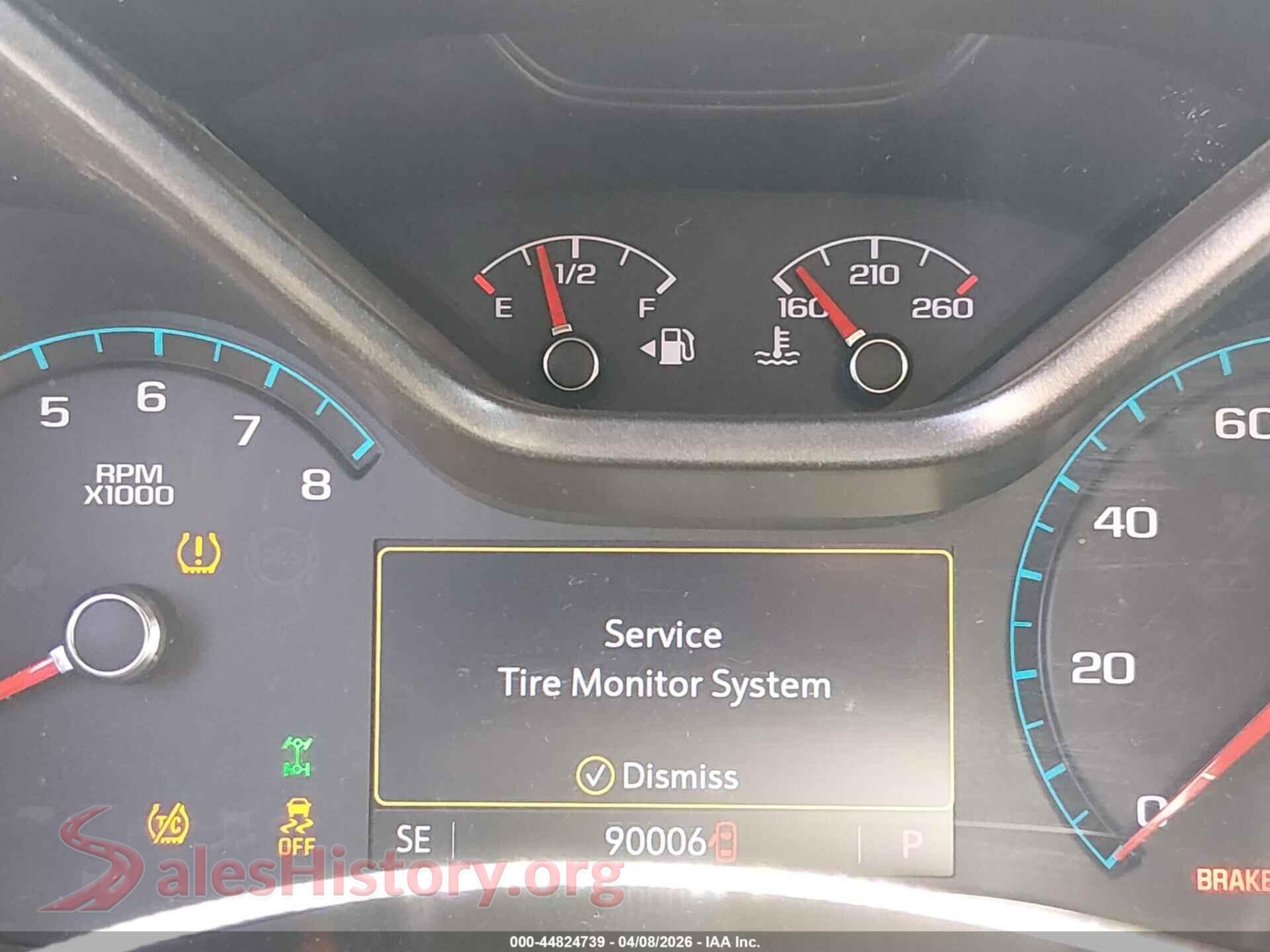 2020 CHEVROLET COLORADO VIN 1GCGTCEN1L1141363, passenger side view