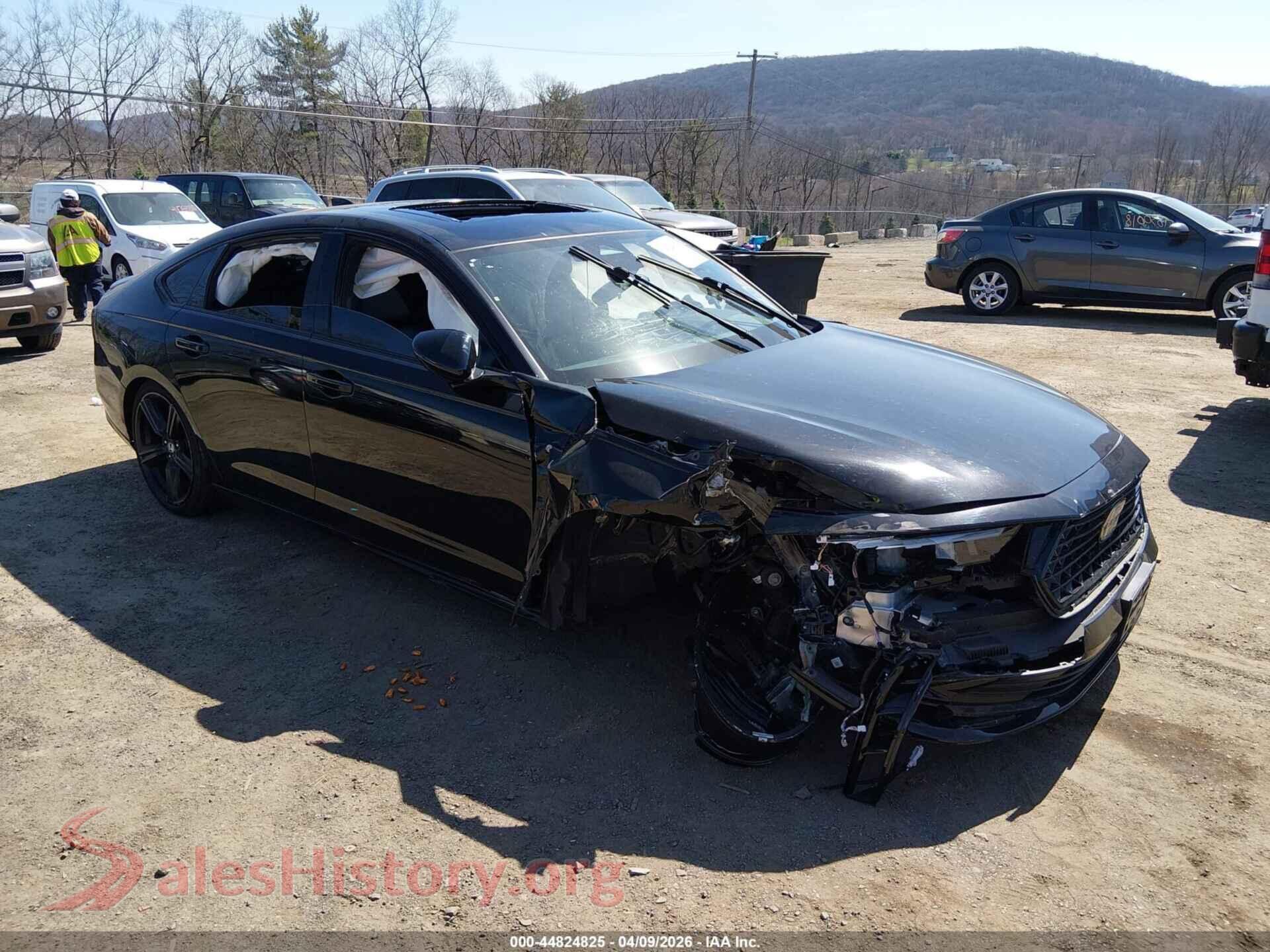 2023 HONDA ACCORD HYBRID VIN 1HGCY2F7XPA069709, auction photo