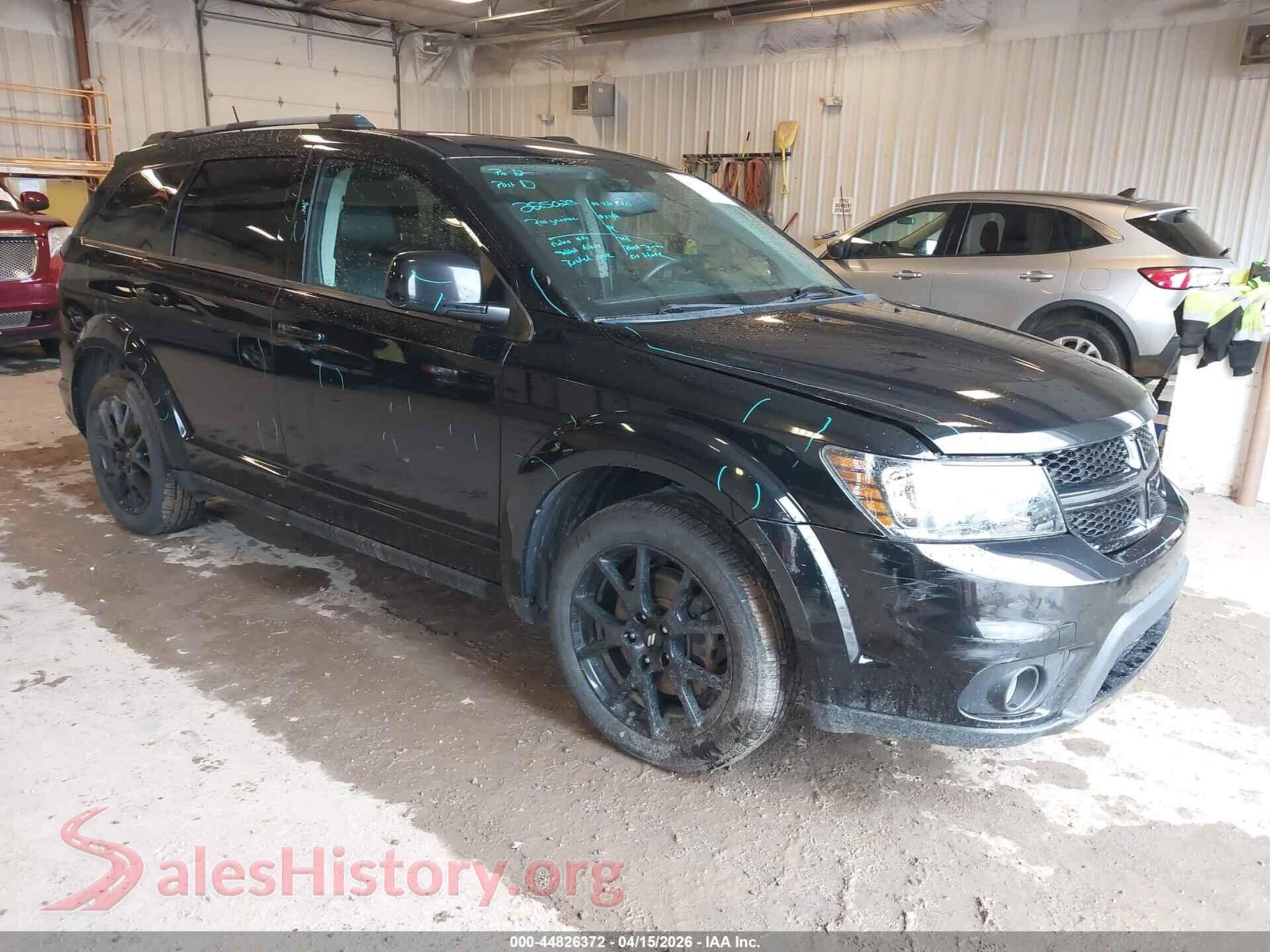 3C4PDDEG3JT319963 2018 DODGE JOURNEY