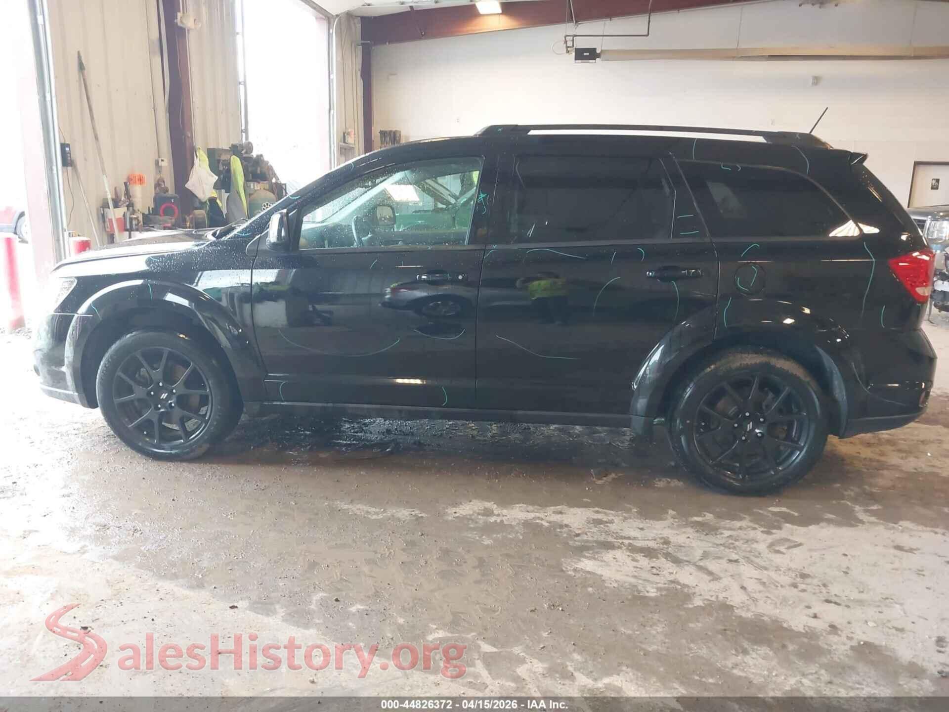 2018 DODGE JOURNEY VIN 3C4PDDEG3JT319963, auction photo 14