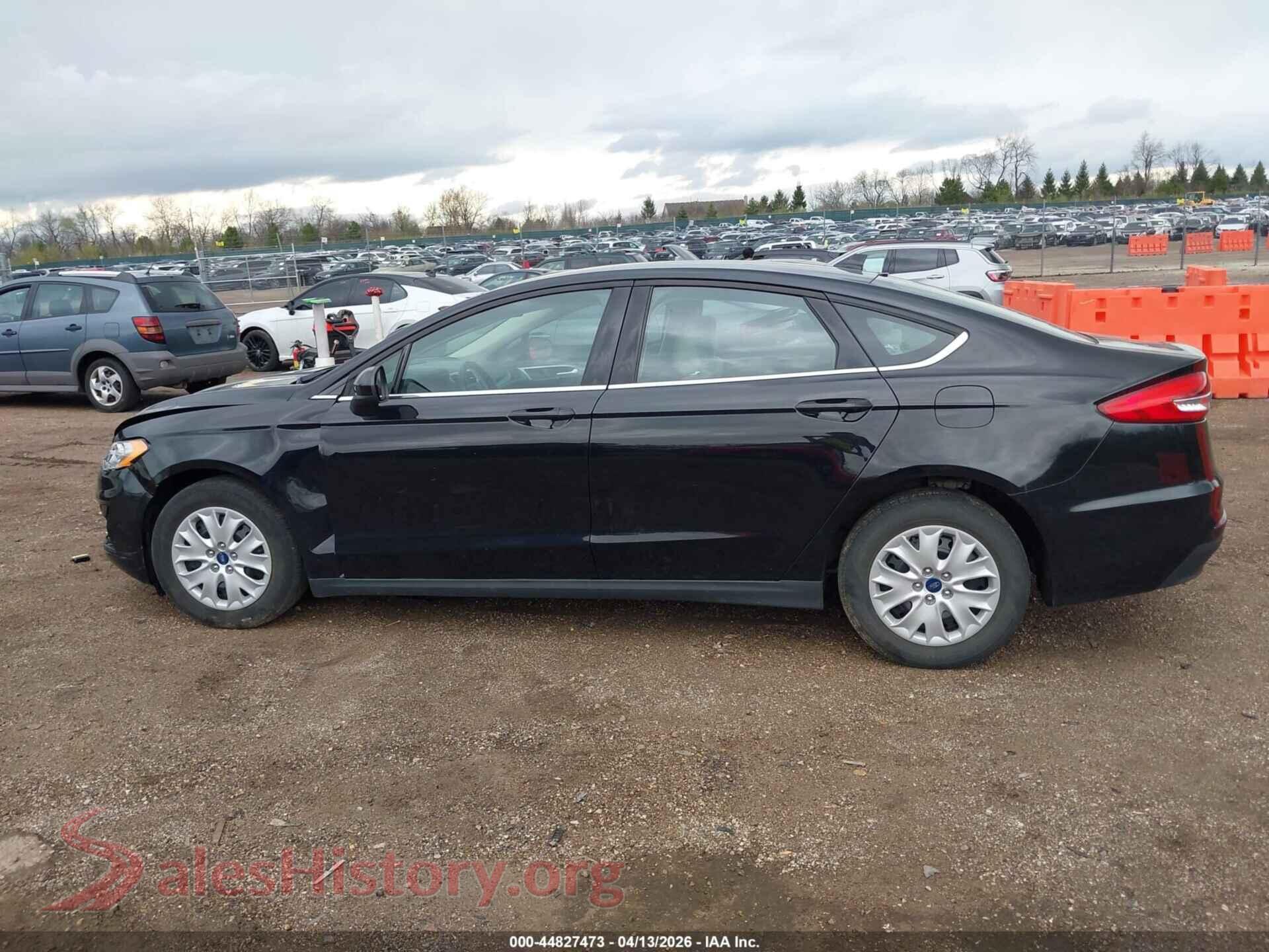2020 FORD FUSION VIN 3FA6P0G71LR144787, auction photo 14