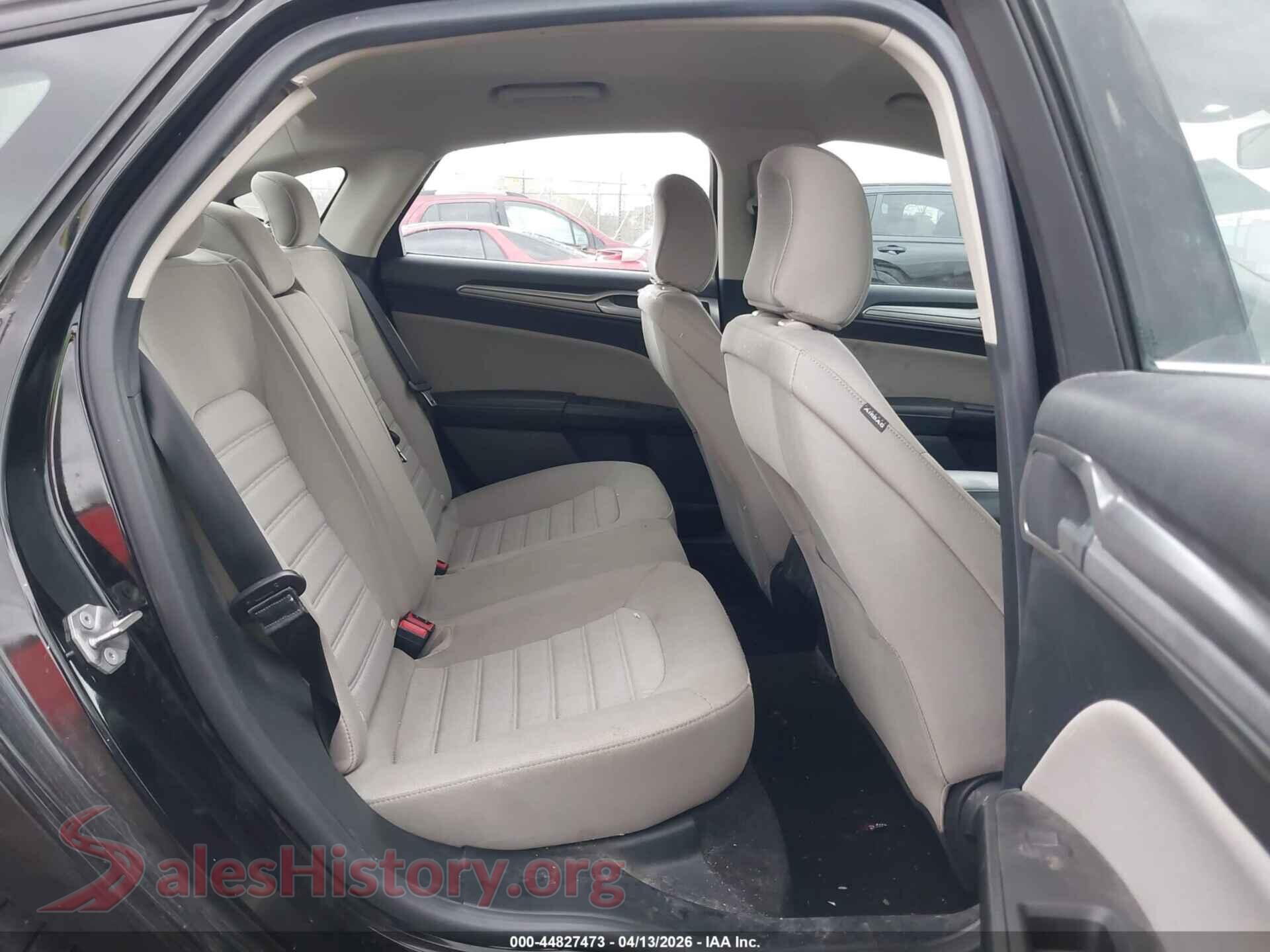 2020 FORD FUSION VIN 3FA6P0G71LR144787, front passenger side