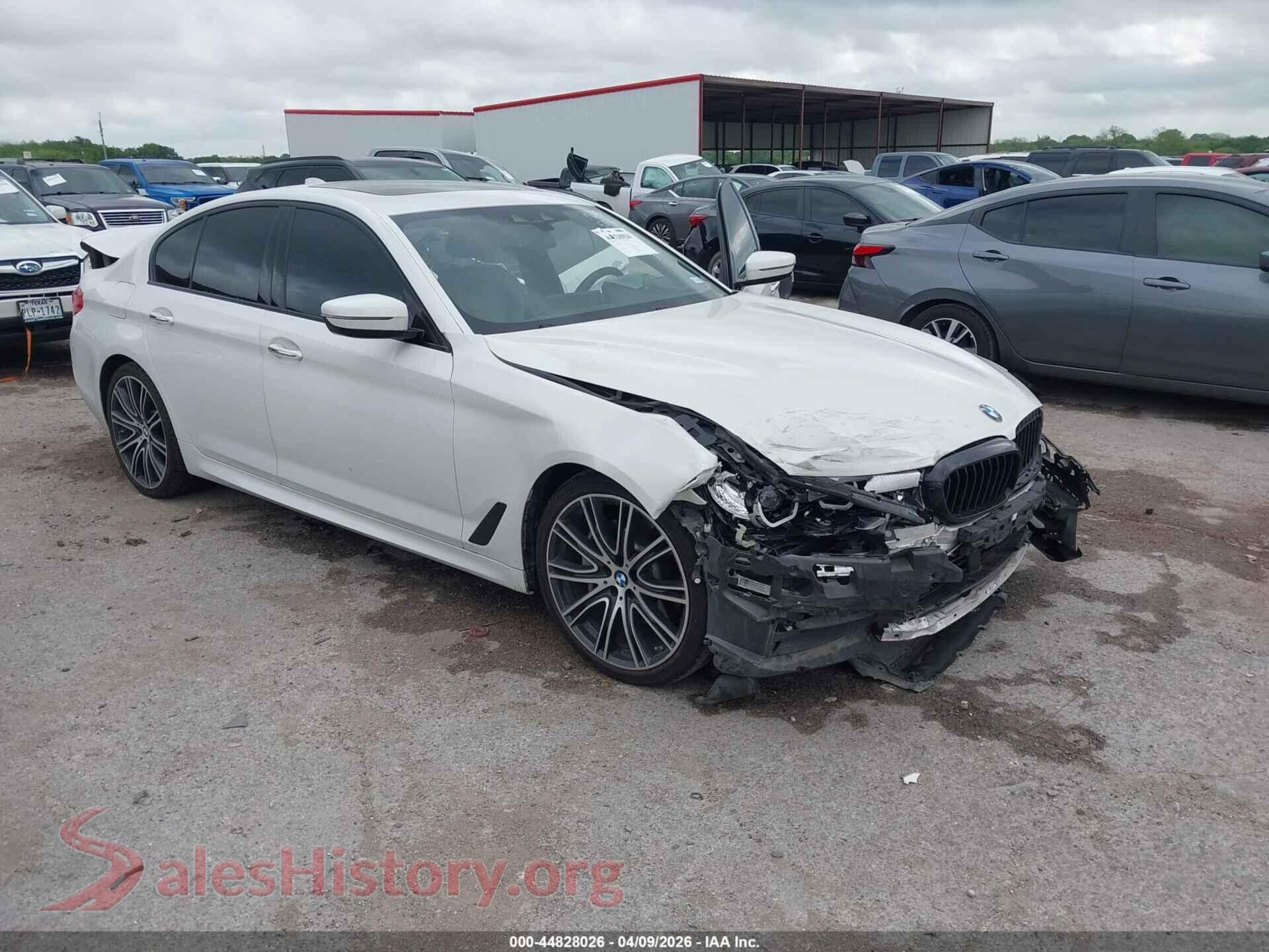 2018 BMW 540I VIN WBAJE5C54JG918379, auction photo