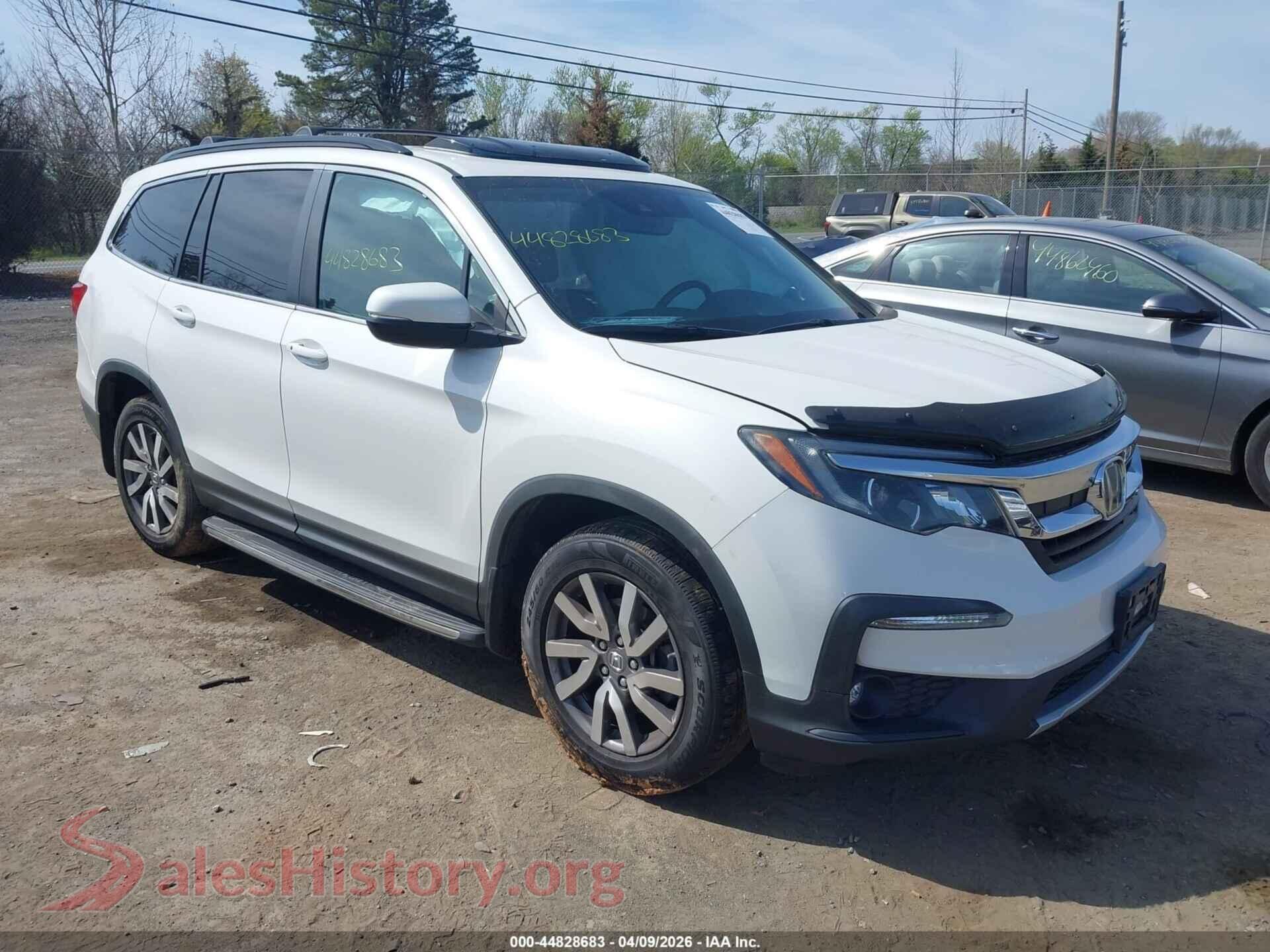 5FNYF6H58LB016201 2020 HONDA PILOT