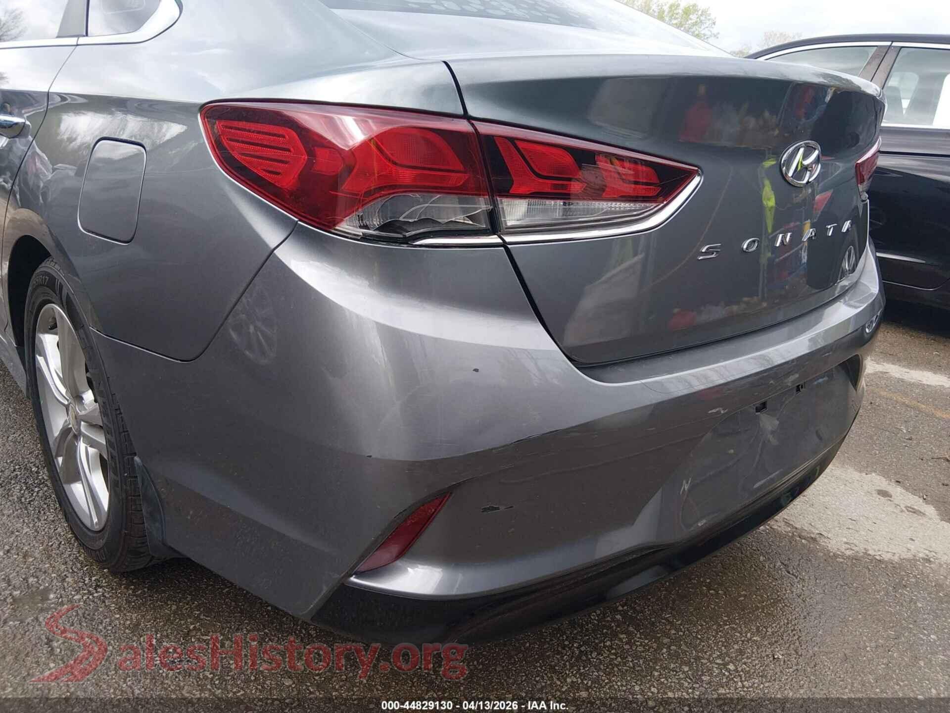 2018 HYUNDAI SONATA VIN 5NPE34AF6JH644291, auction photo 19
