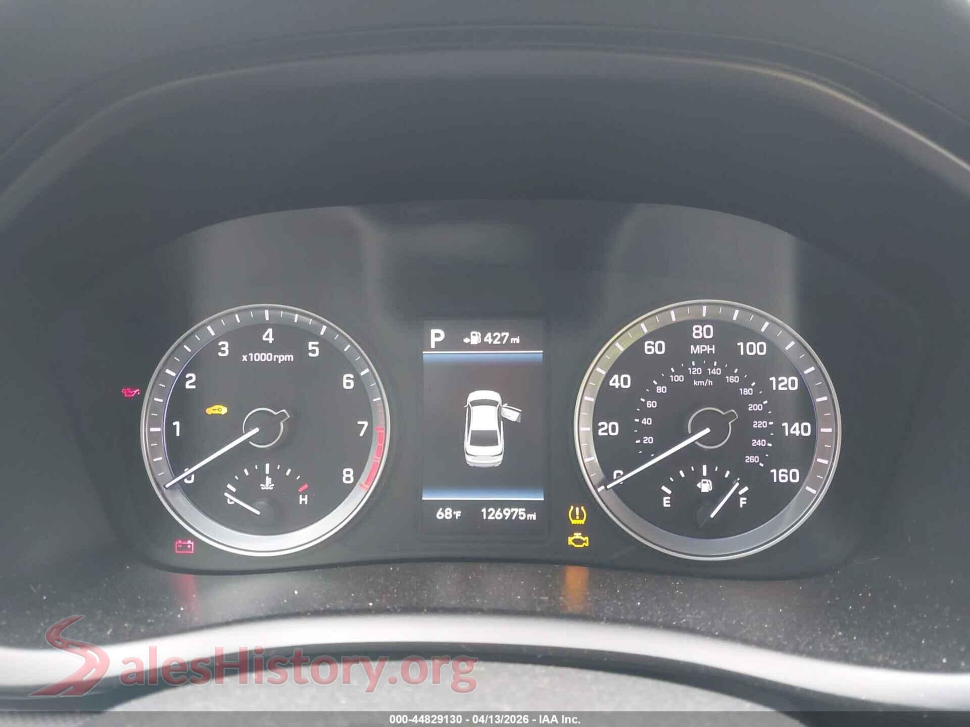 2018 HYUNDAI SONATA VIN 5NPE34AF6JH644291, passenger side view