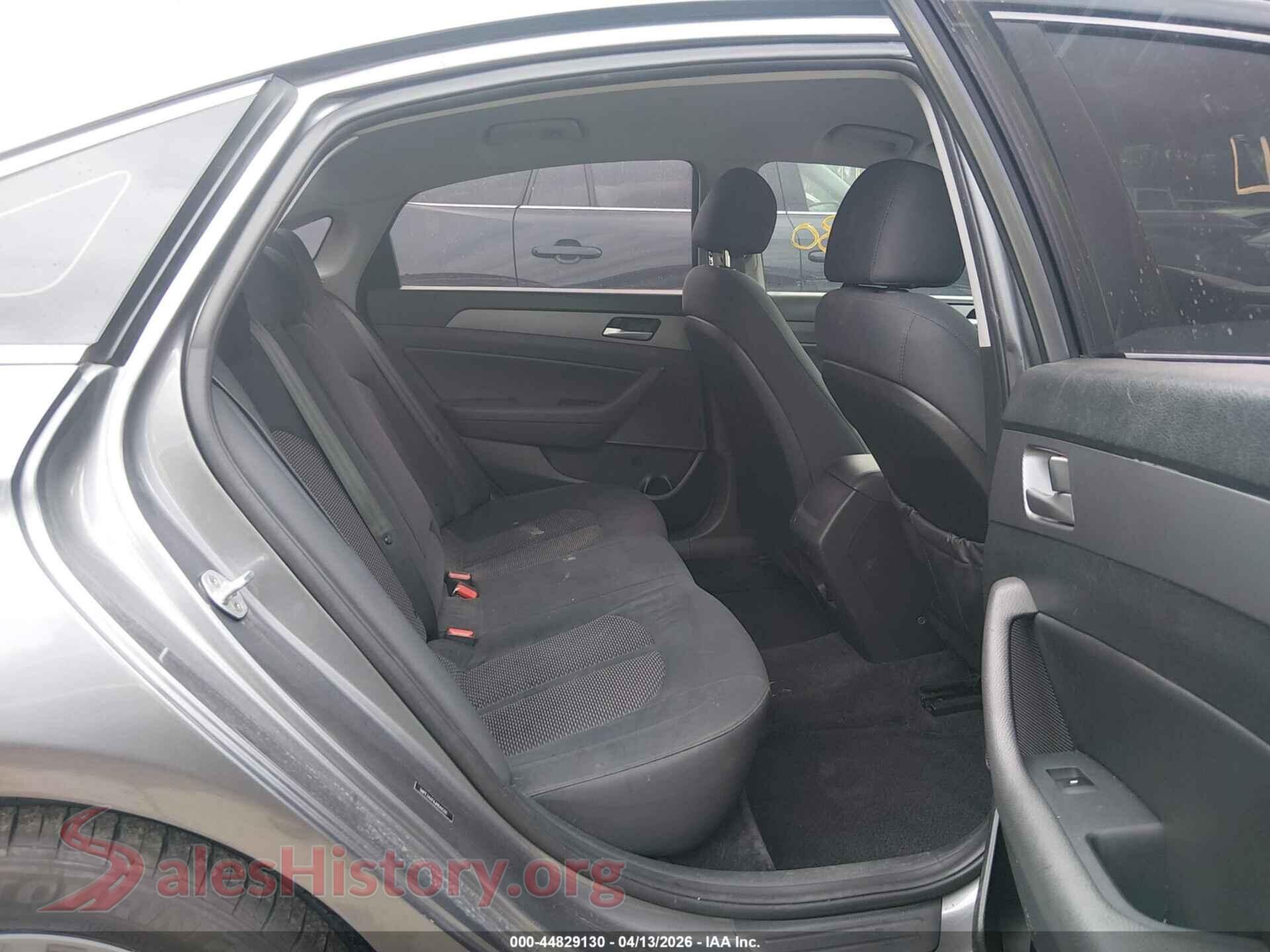 2018 HYUNDAI SONATA VIN 5NPE34AF6JH644291, front passenger side