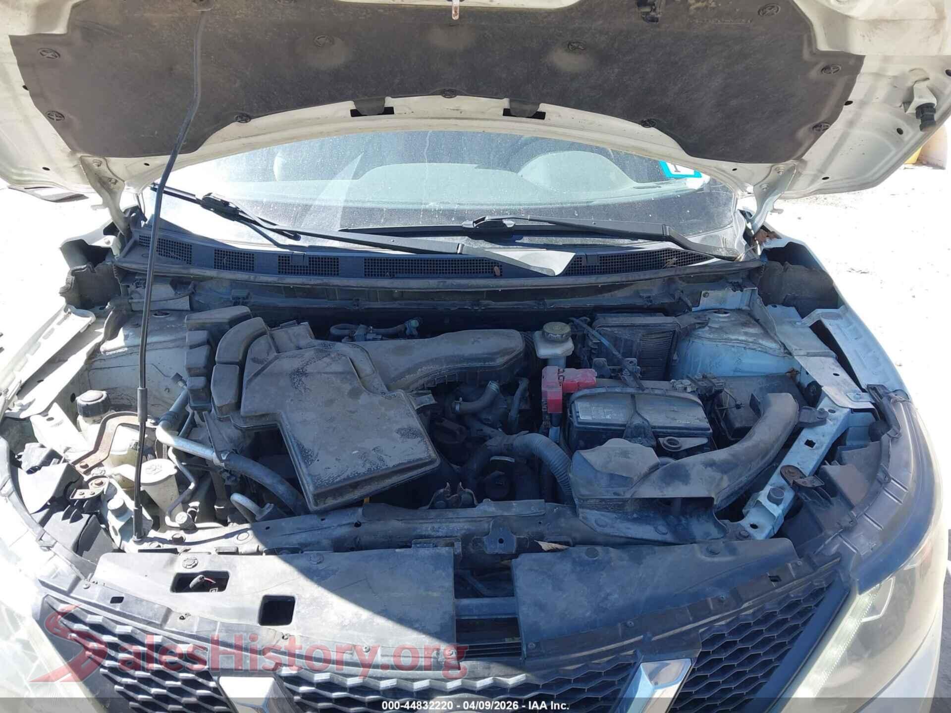 2018 NISSAN ROGUE SPORT VIN JN1BJ1CR3JW203505, interior dashboard