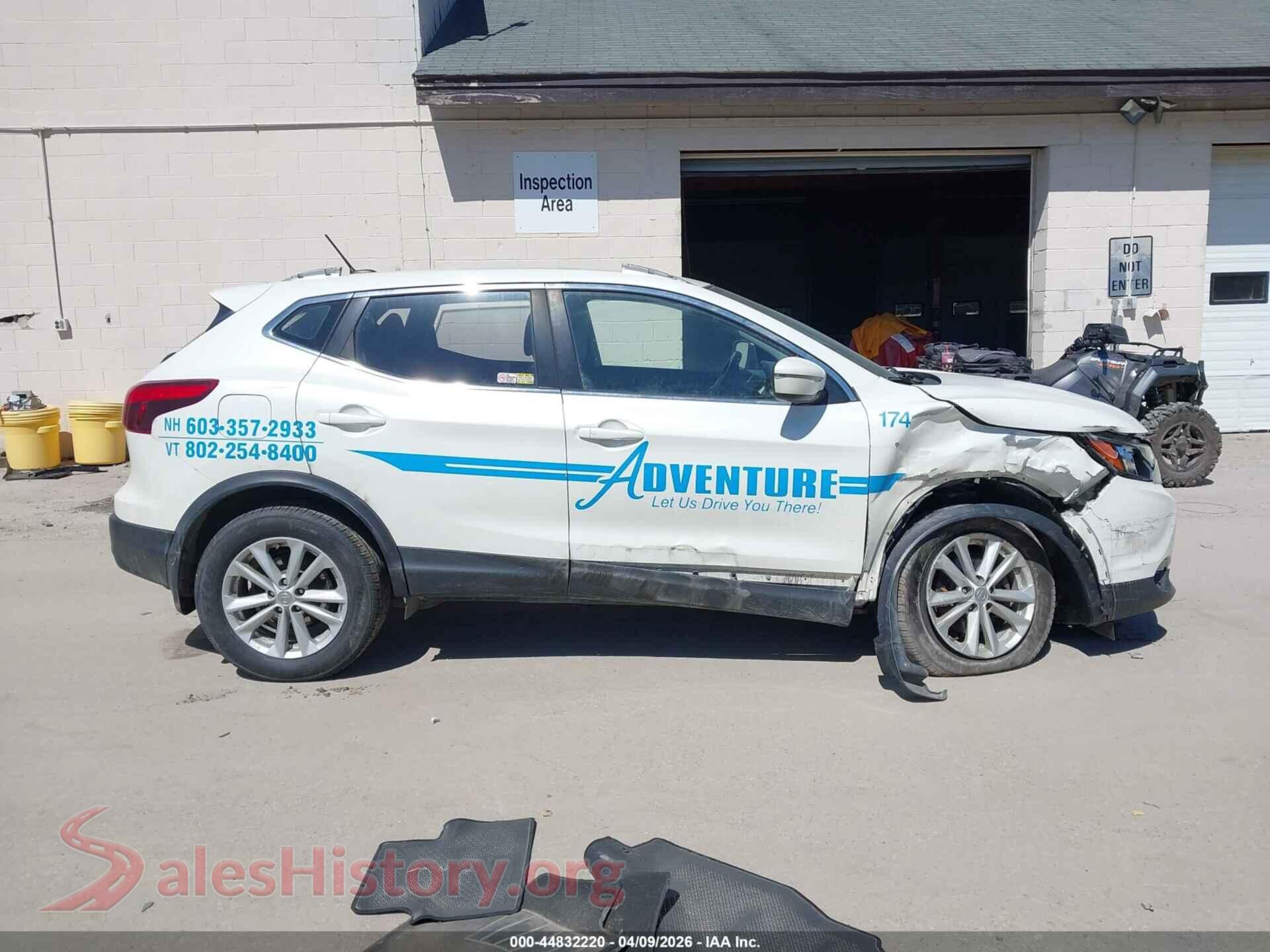 2018 NISSAN ROGUE SPORT VIN JN1BJ1CR3JW203505, auction photo 14