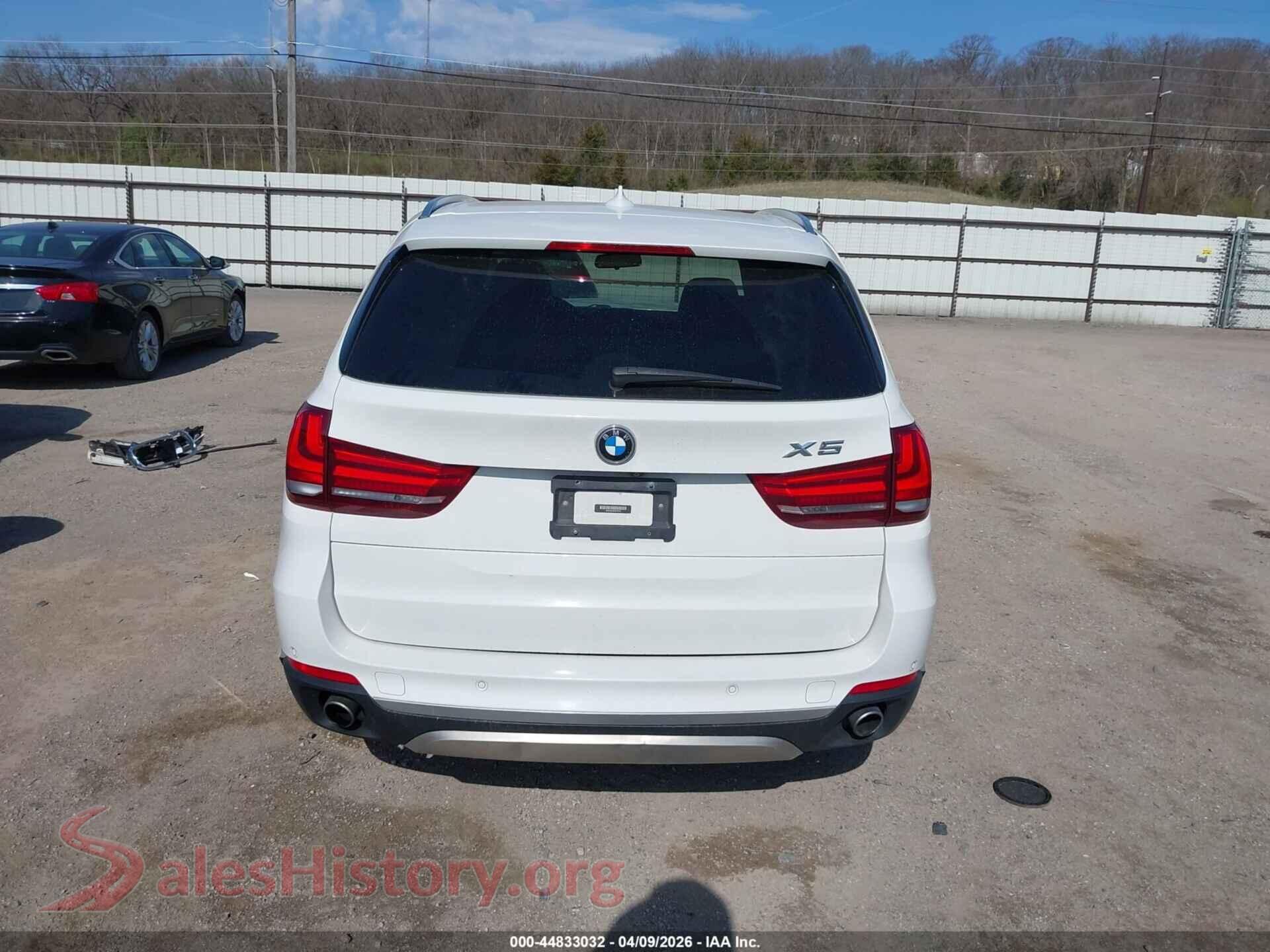 2017 BMW X5 VIN 5UXKR0C35H0V79744, auction photo 17