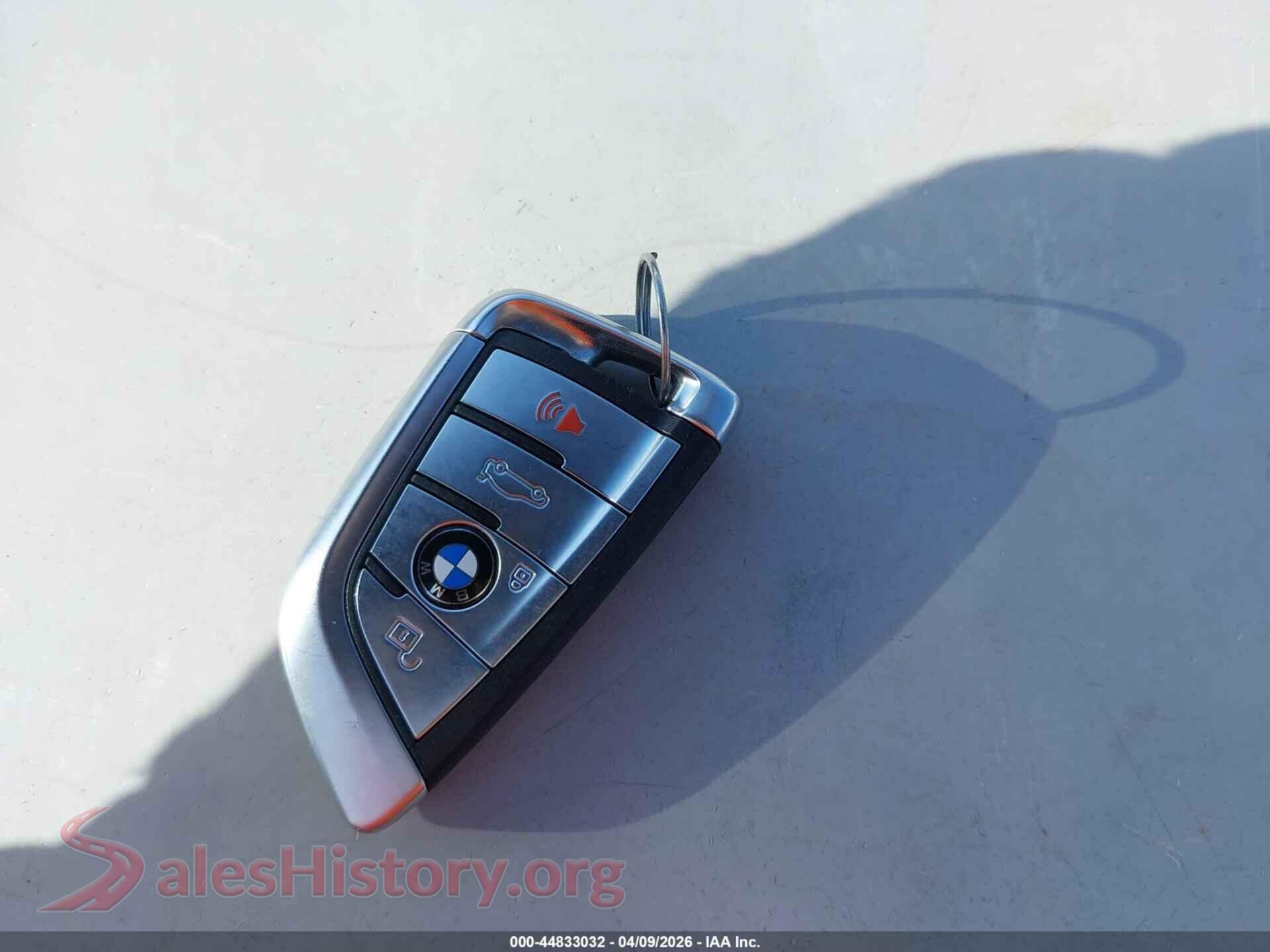 2017 BMW X5 VIN 5UXKR0C35H0V79744, odometer mileage