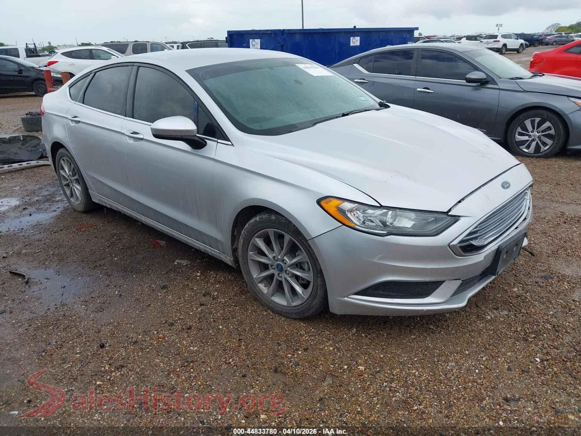 3FA6P0H77HR368457 2017 FORD FUSION