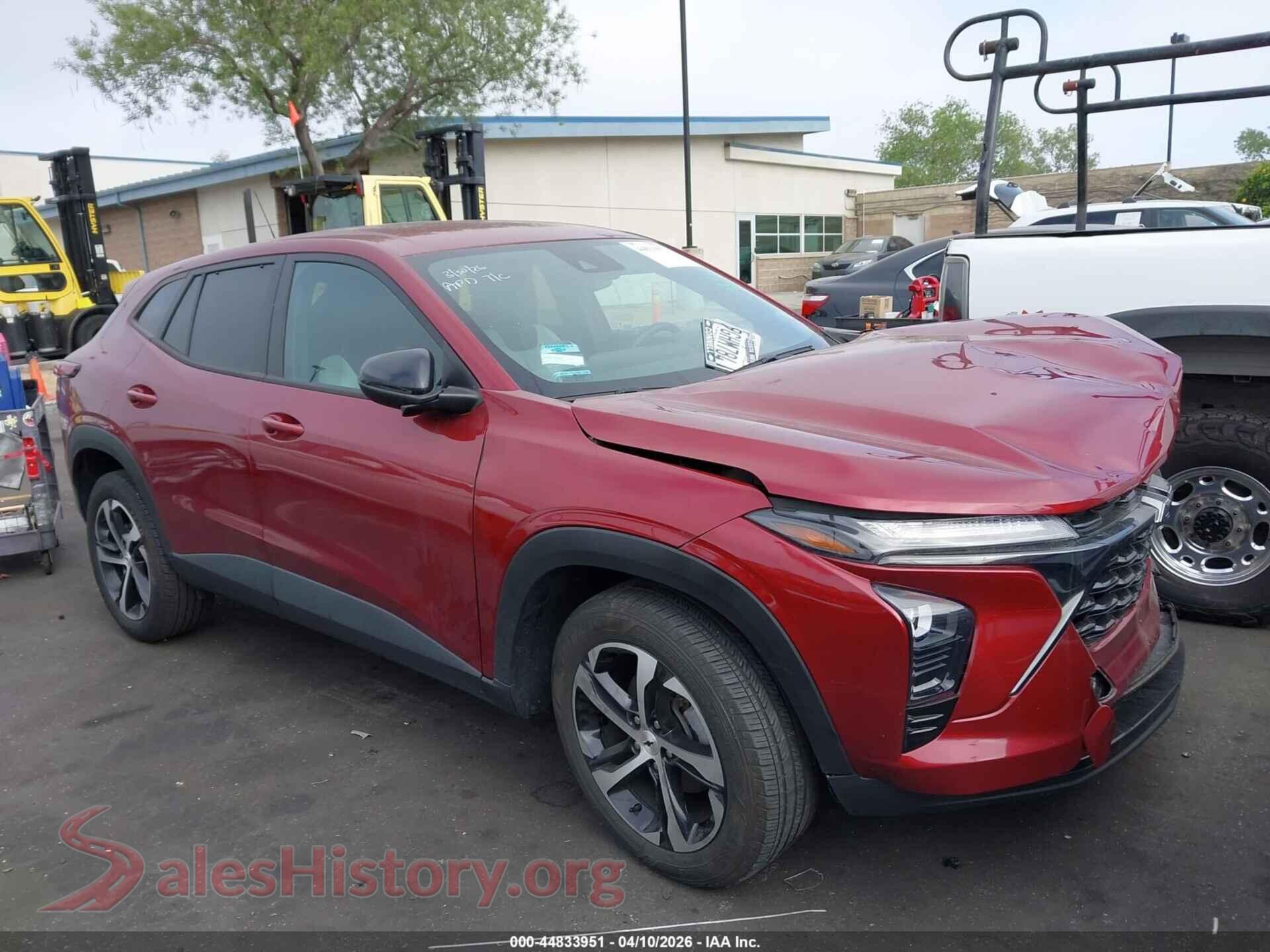 2024 CHEVROLET TRAX VIN KL77LGE21RC020453, auction photo 13