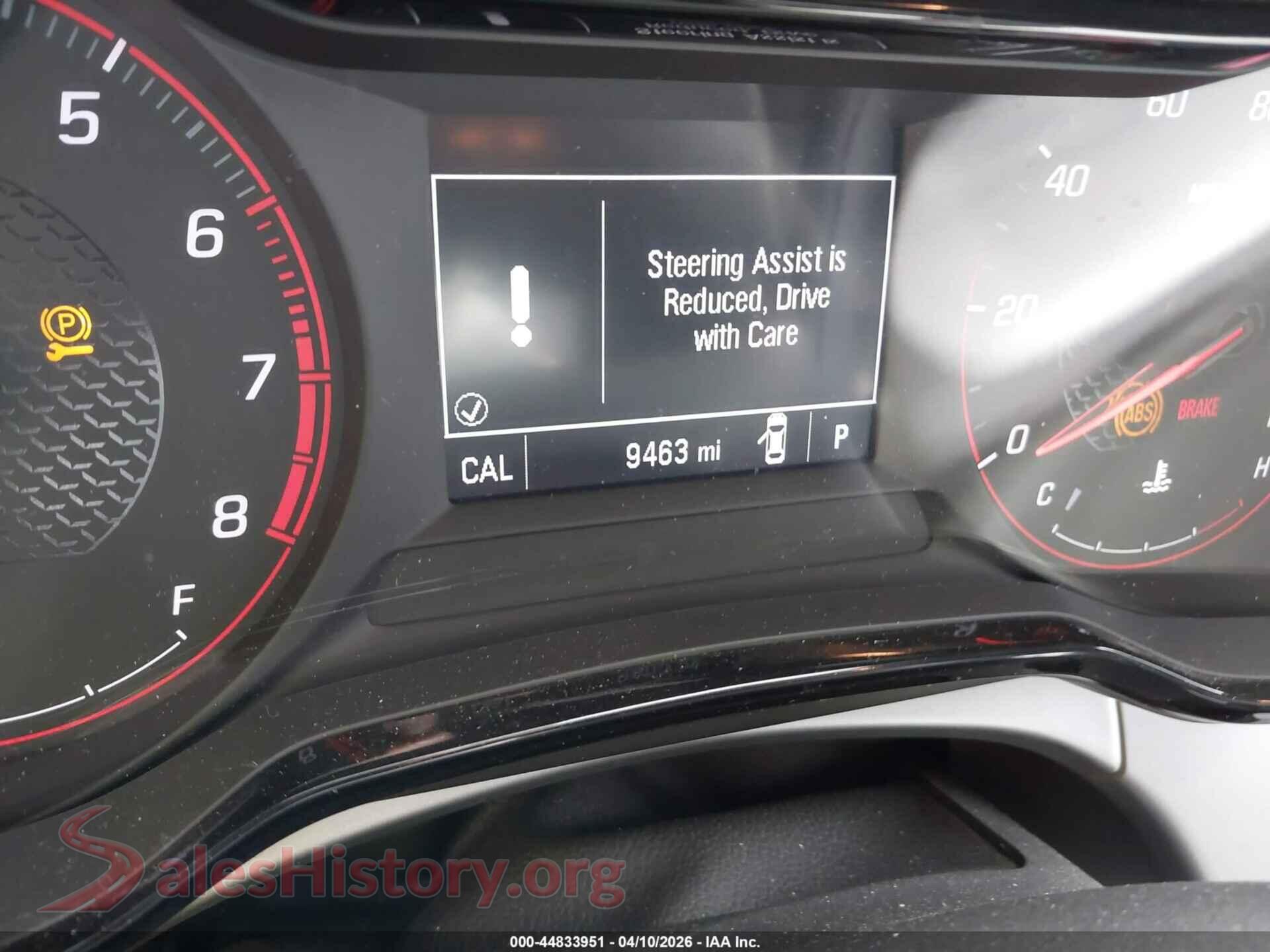 2024 CHEVROLET TRAX VIN KL77LGE21RC020453, passenger side view
