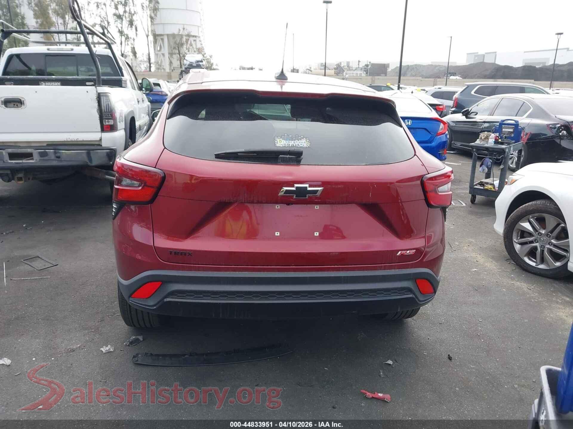 2024 CHEVROLET TRAX VIN KL77LGE21RC020453, auction photo 16