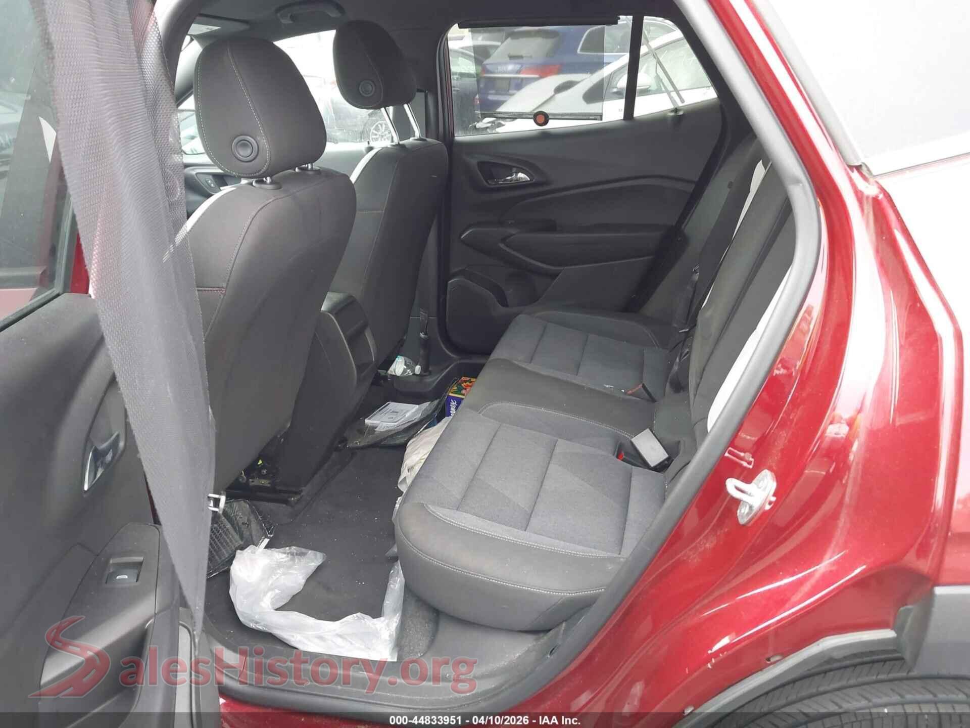 2024 CHEVROLET TRAX VIN KL77LGE21RC020453, front passenger side