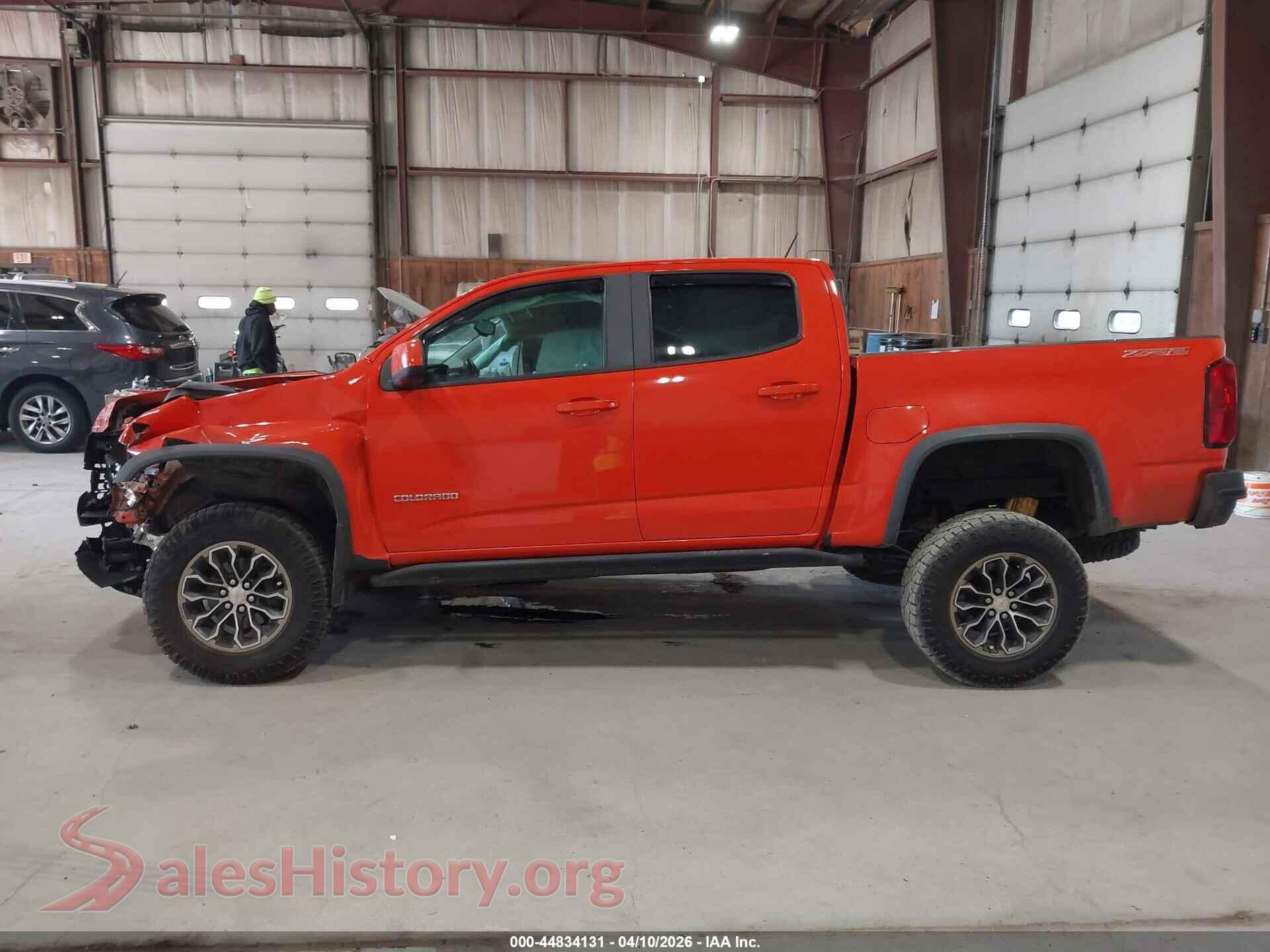 2019 CHEVROLET COLORADO VIN 1GCGTEEN9K1134123, auction photo 14