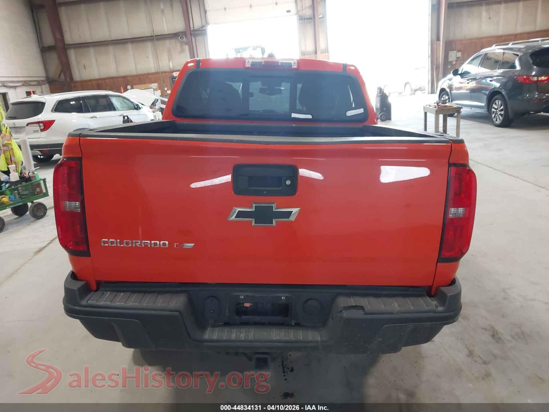 2019 CHEVROLET COLORADO VIN 1GCGTEEN9K1134123, auction photo 16