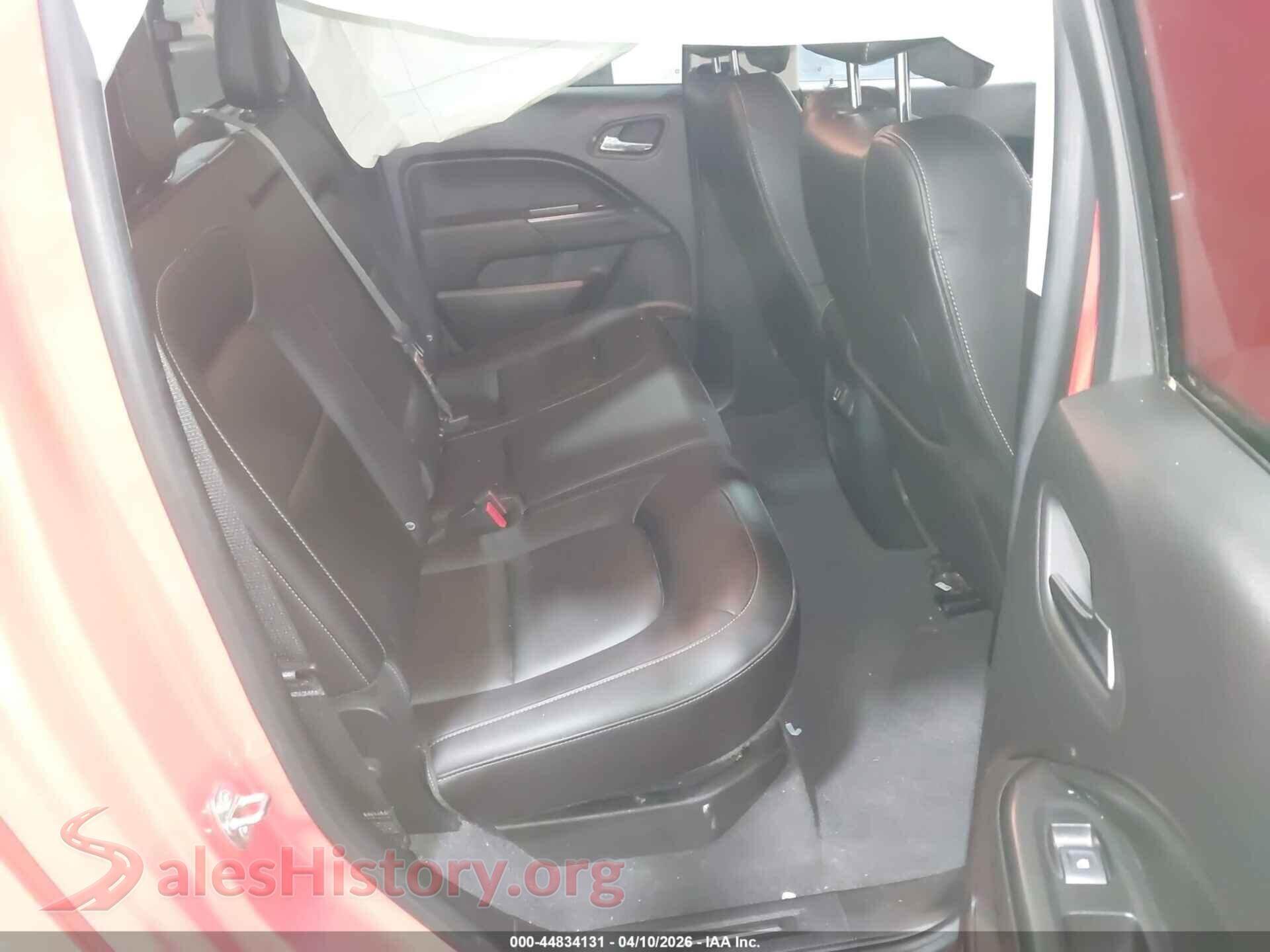 2019 CHEVROLET COLORADO VIN 1GCGTEEN9K1134123, front passenger side