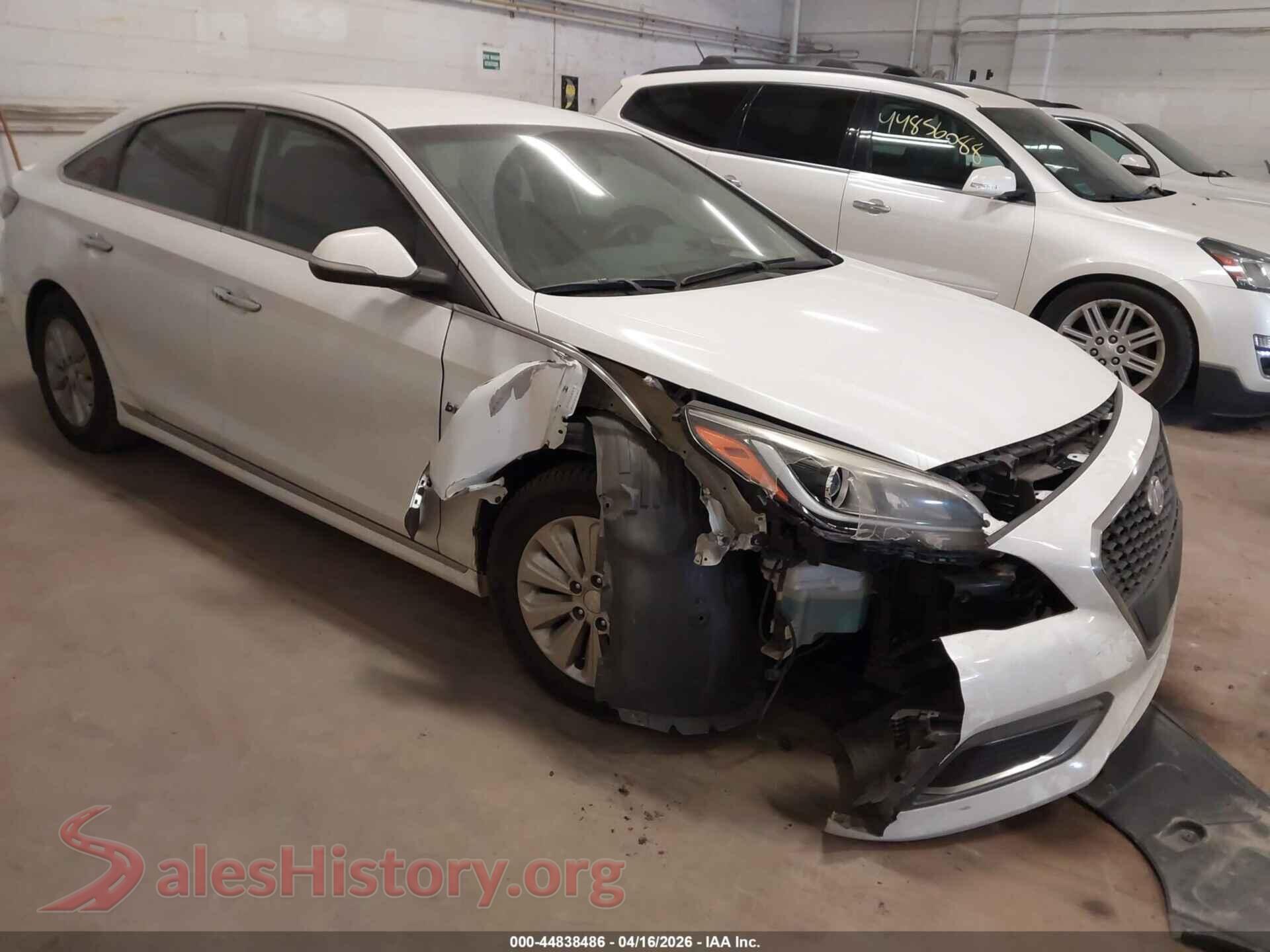 KMHE24L19HA048660 2017 HYUNDAI SONATA HYBRID