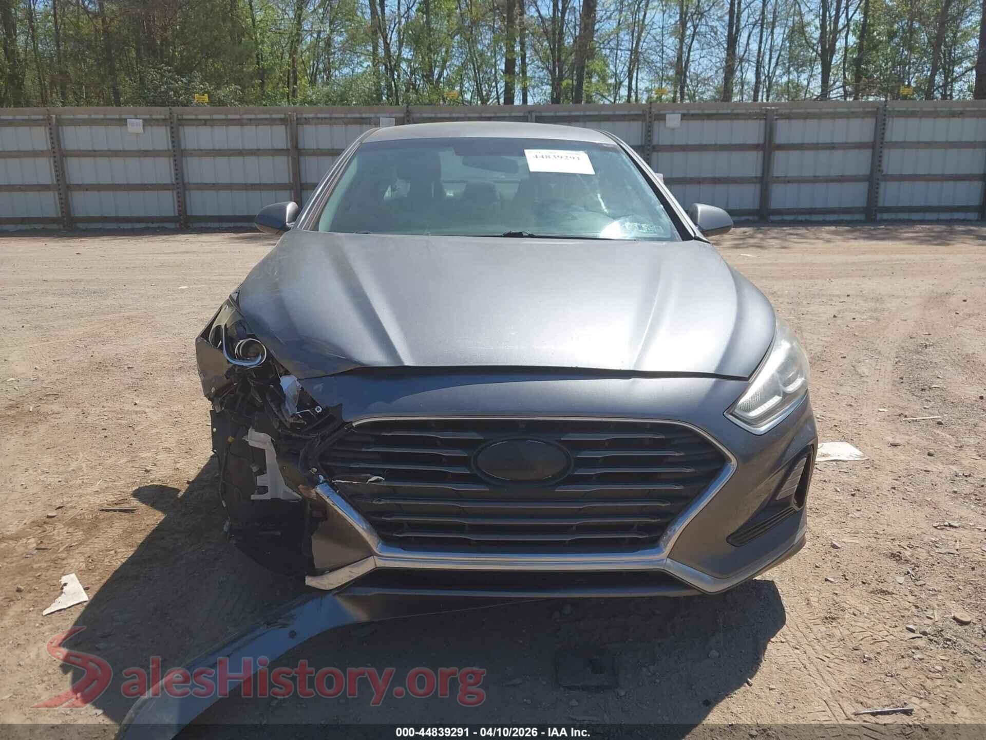 2019 HYUNDAI SONATA VIN 5NPE24AF9KH743286, auction photo 13