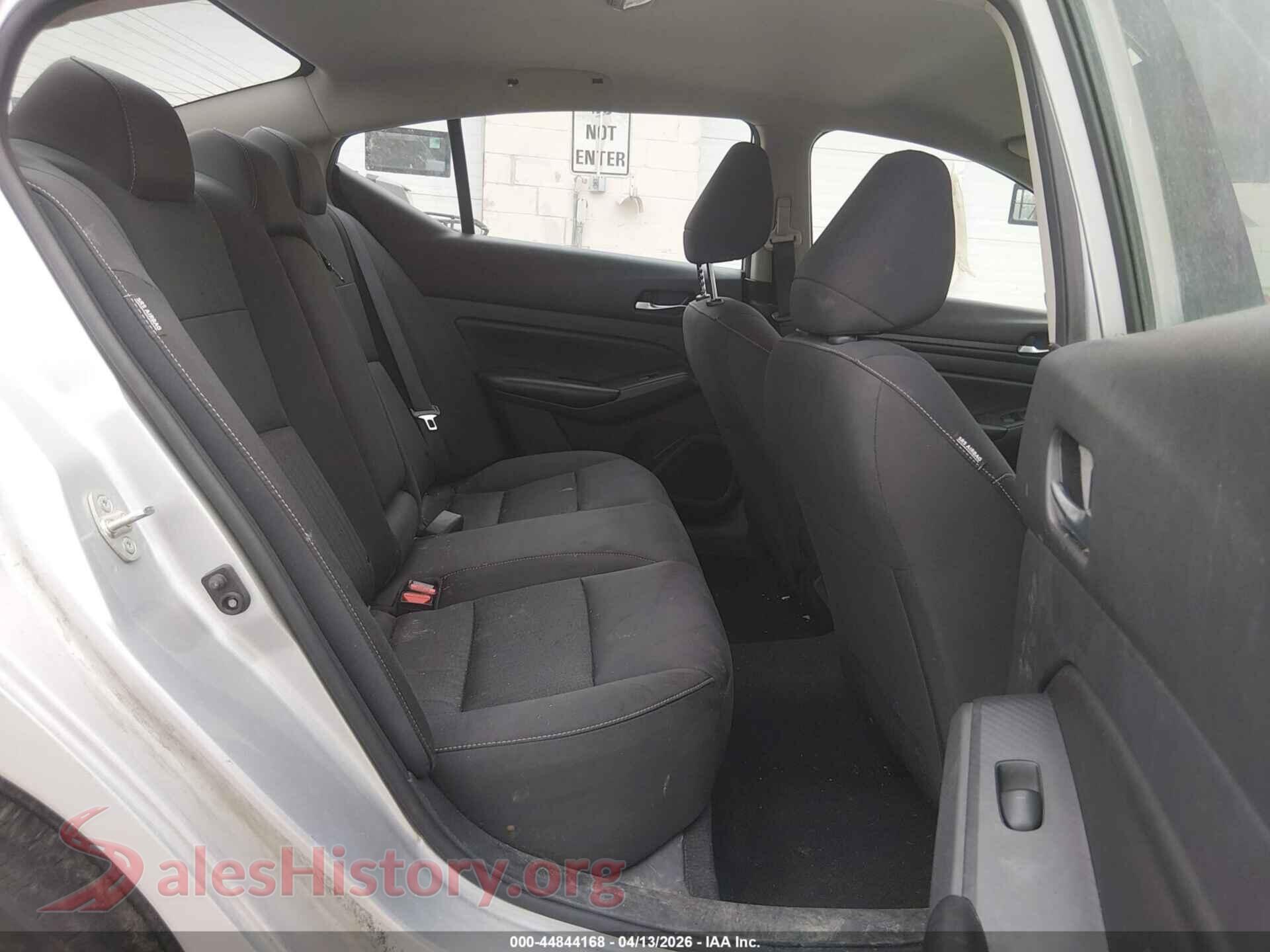 2022 NISSAN ALTIMA VIN 1N4BL4BV0NN391862, front passenger side