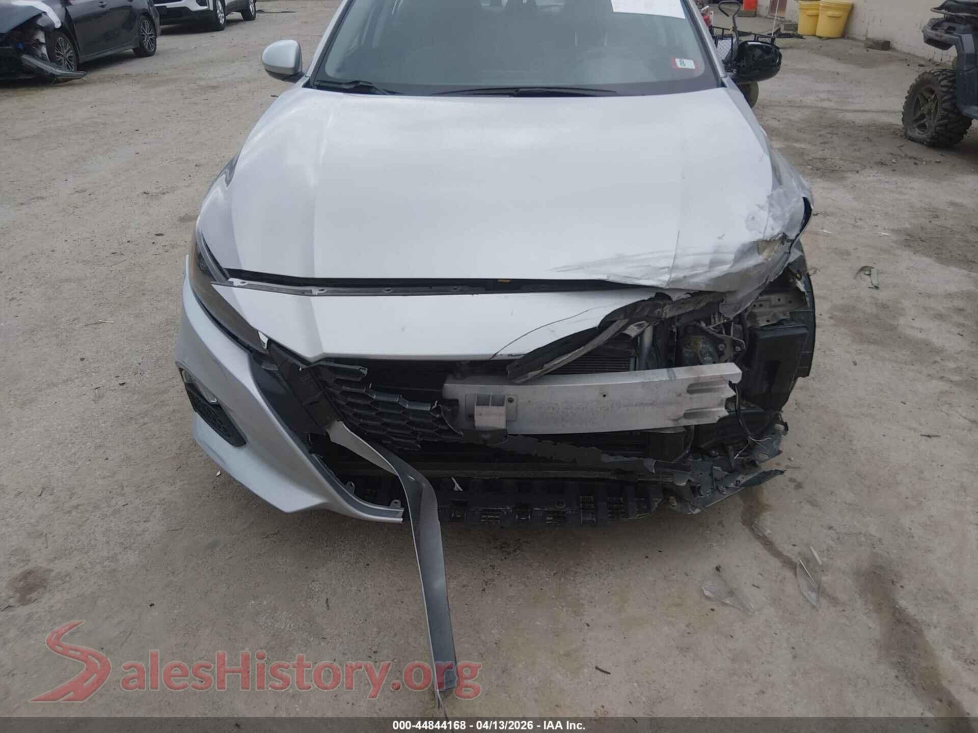 2022 NISSAN ALTIMA VIN 1N4BL4BV0NN391862, rear passenger side