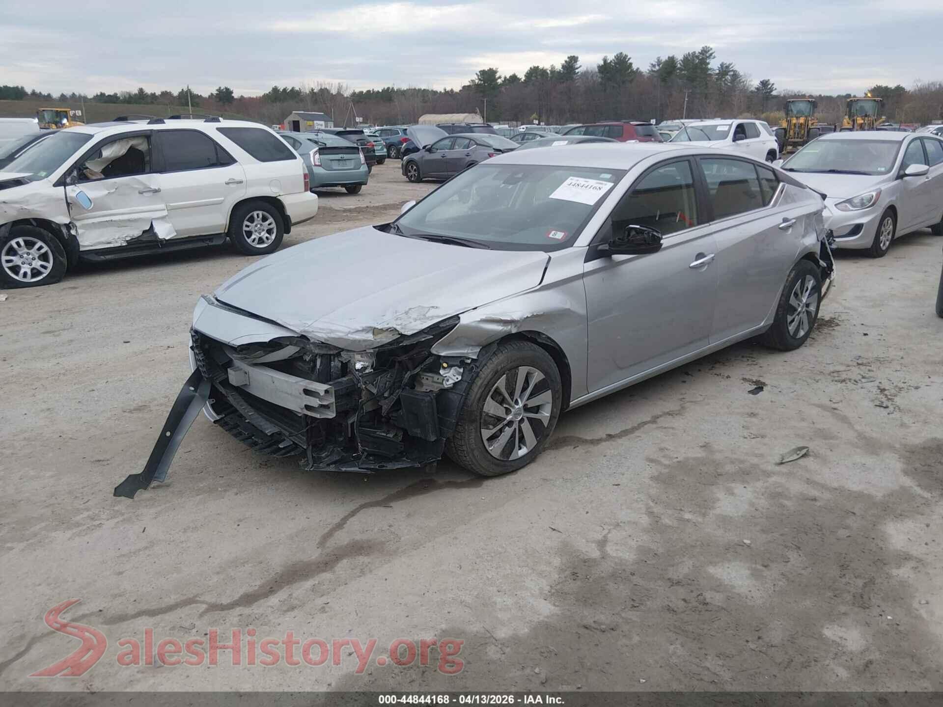 2022 NISSAN ALTIMA VIN 1N4BL4BV0NN391862, front view