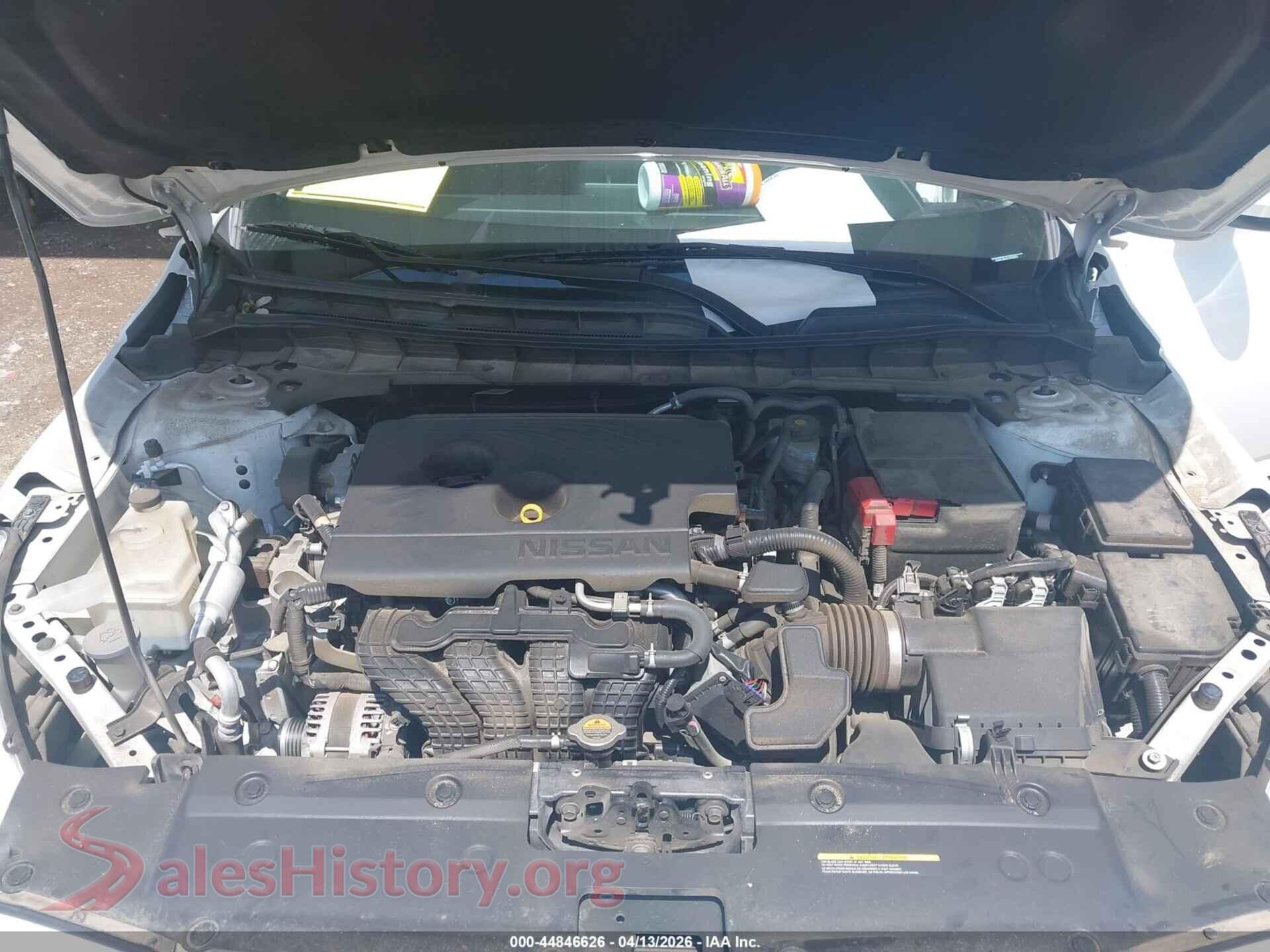2020 NISSAN ALTIMA VIN 1N4BL4BV9LN320852, interior dashboard