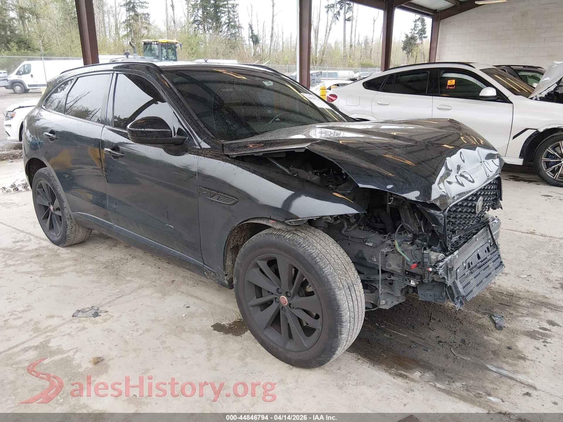 SADCJ2EX9NA690316 2022 JAGUAR F-PACE