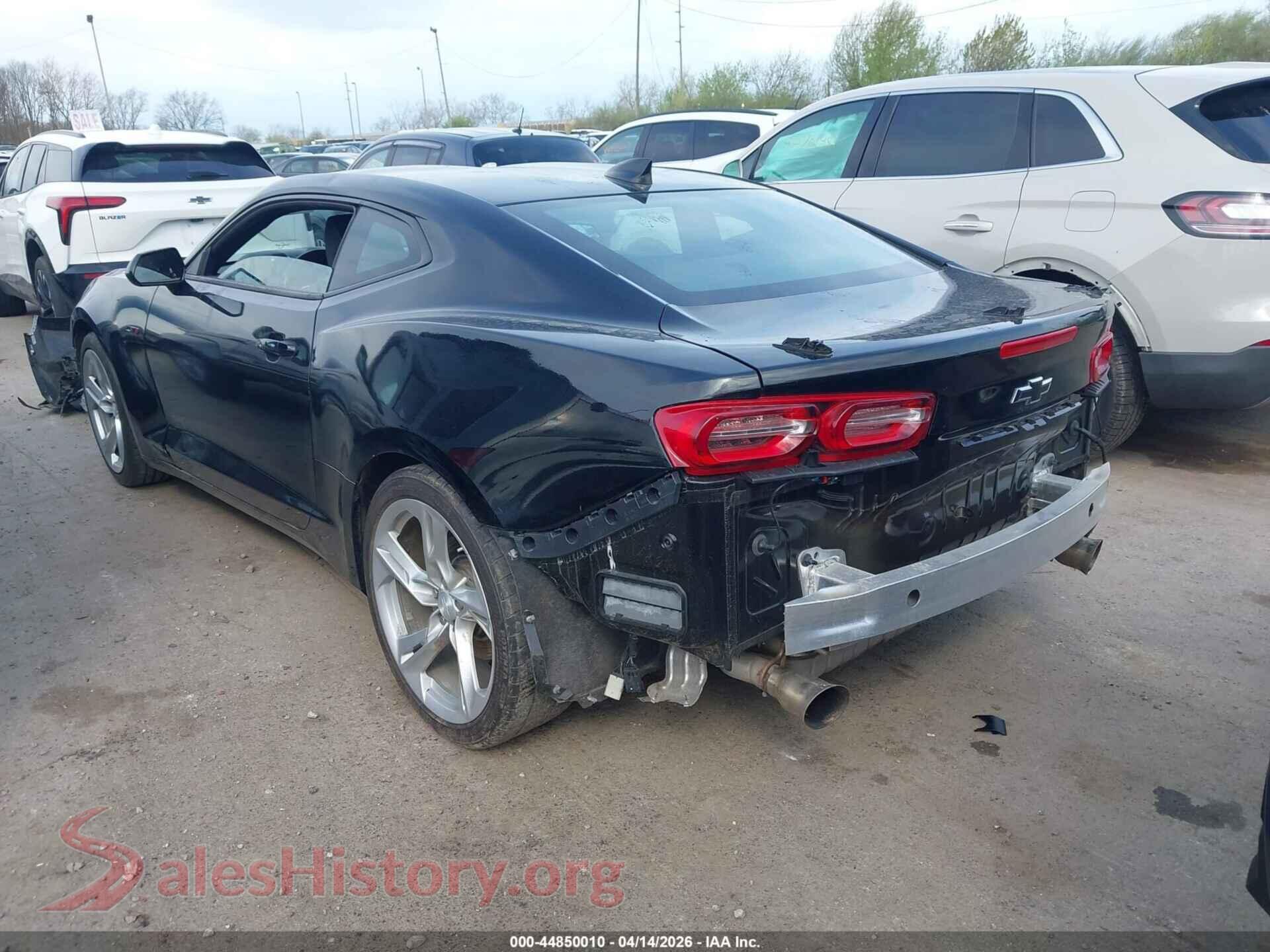 2021 CHEVROLET CAMARO VIN 1G1FE1R7XM0114927, driver side view