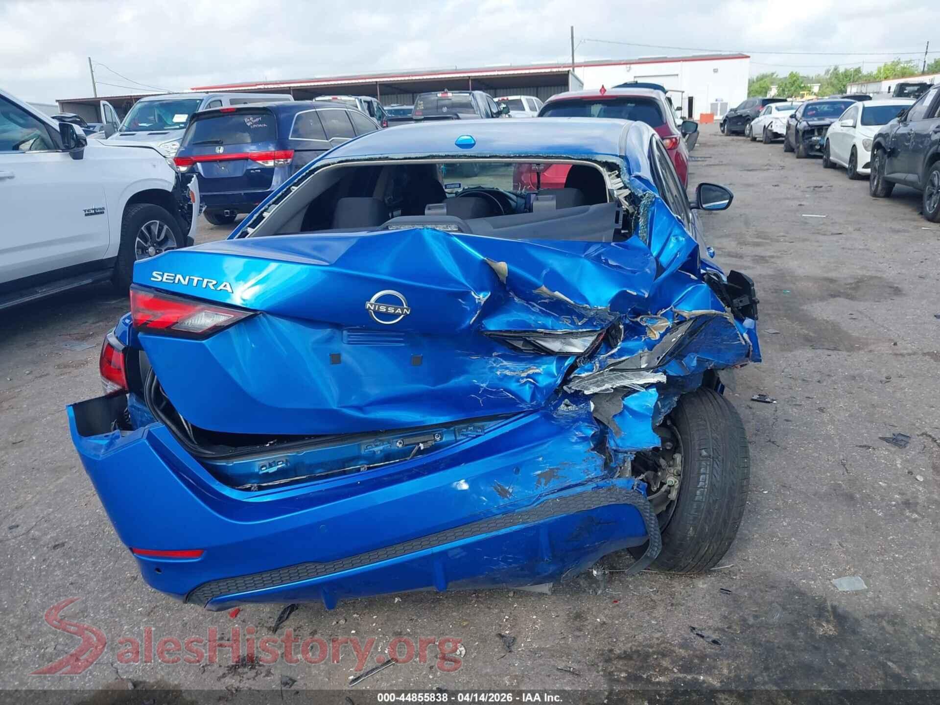 2024 NISSAN SENTRA VIN 3N1AB8CV2RY279798, auction photo 16