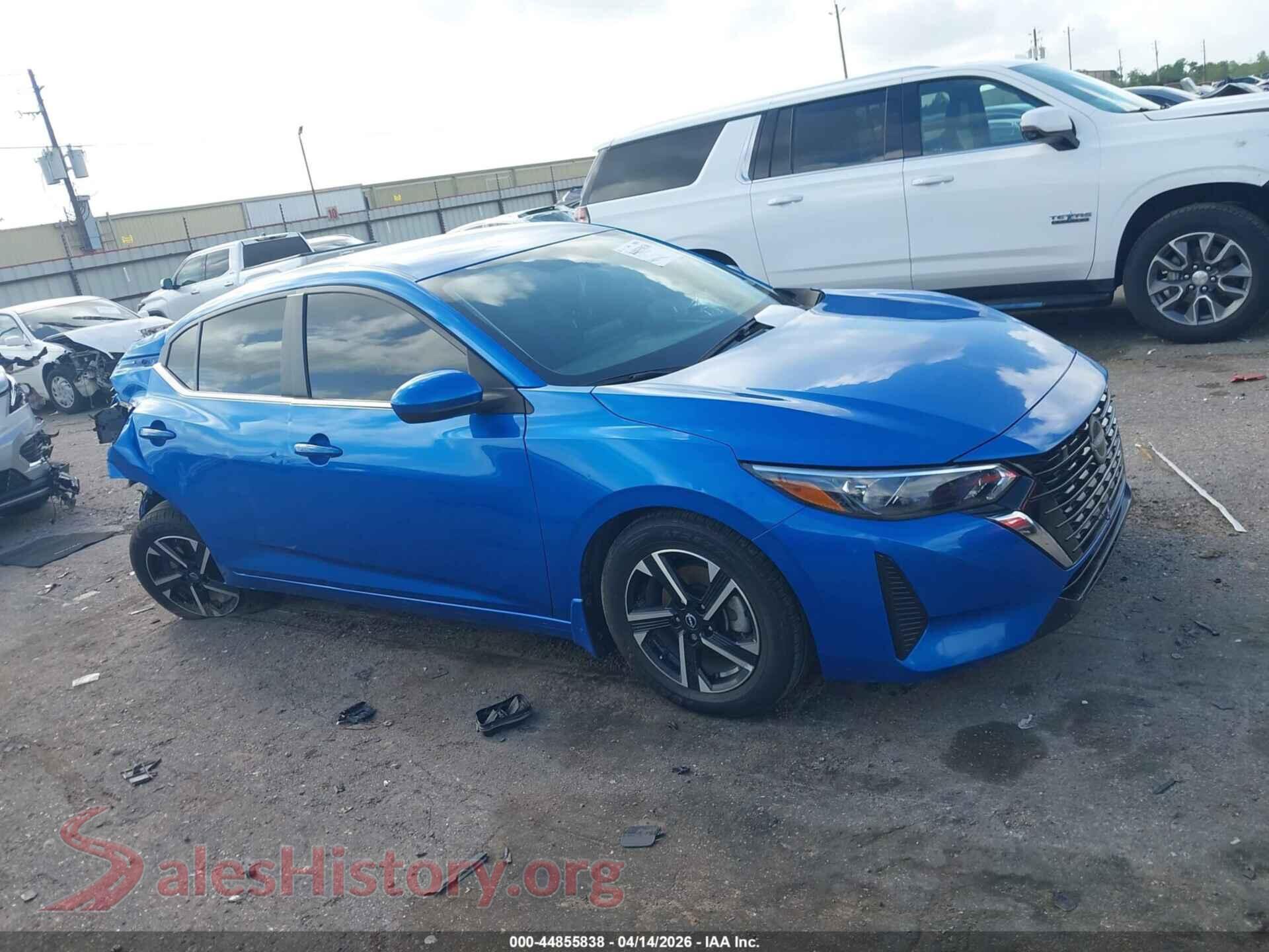 2024 NISSAN SENTRA VIN 3N1AB8CV2RY279798, auction photo 13
