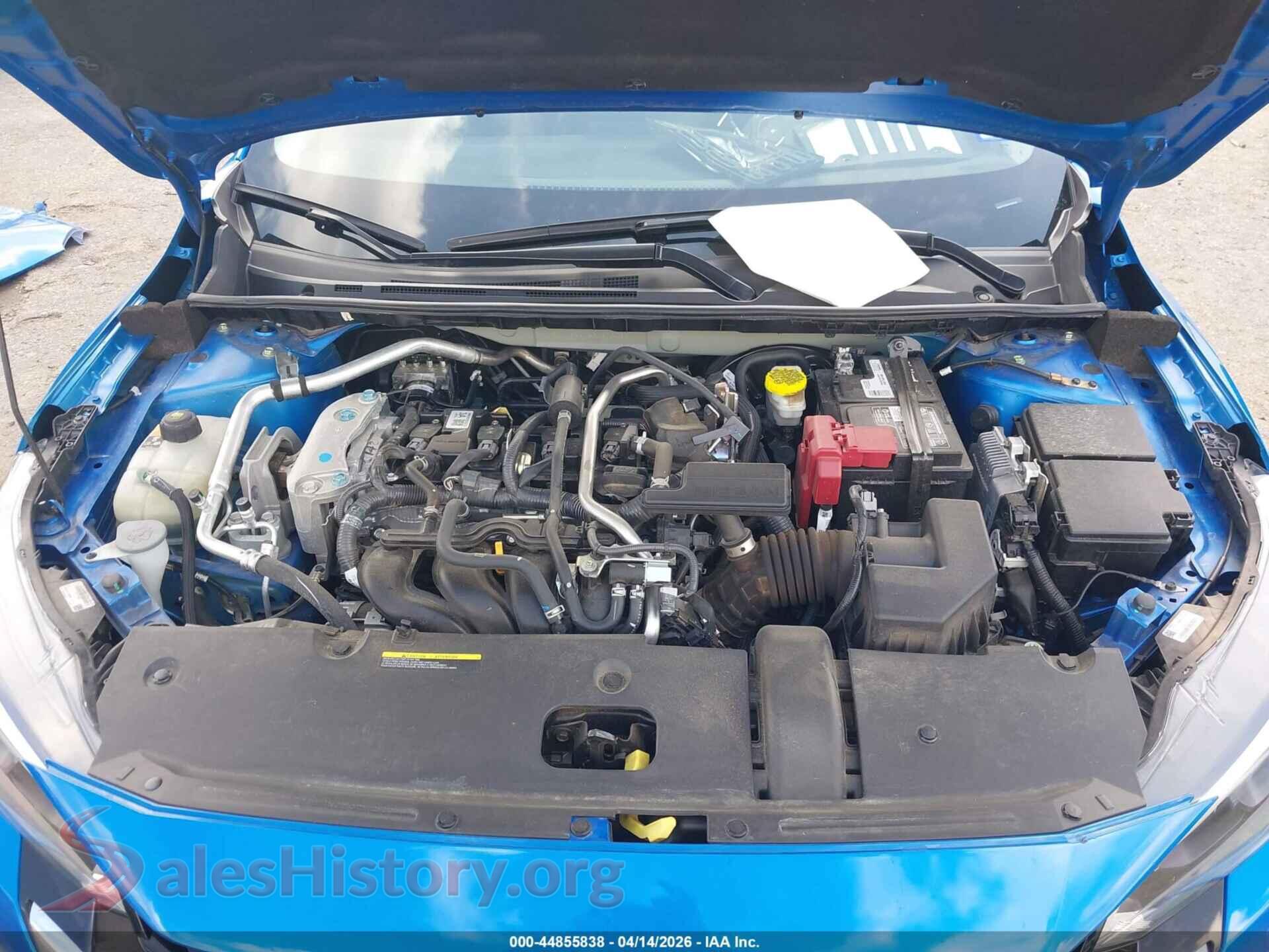 2024 NISSAN SENTRA VIN 3N1AB8CV2RY279798, interior dashboard