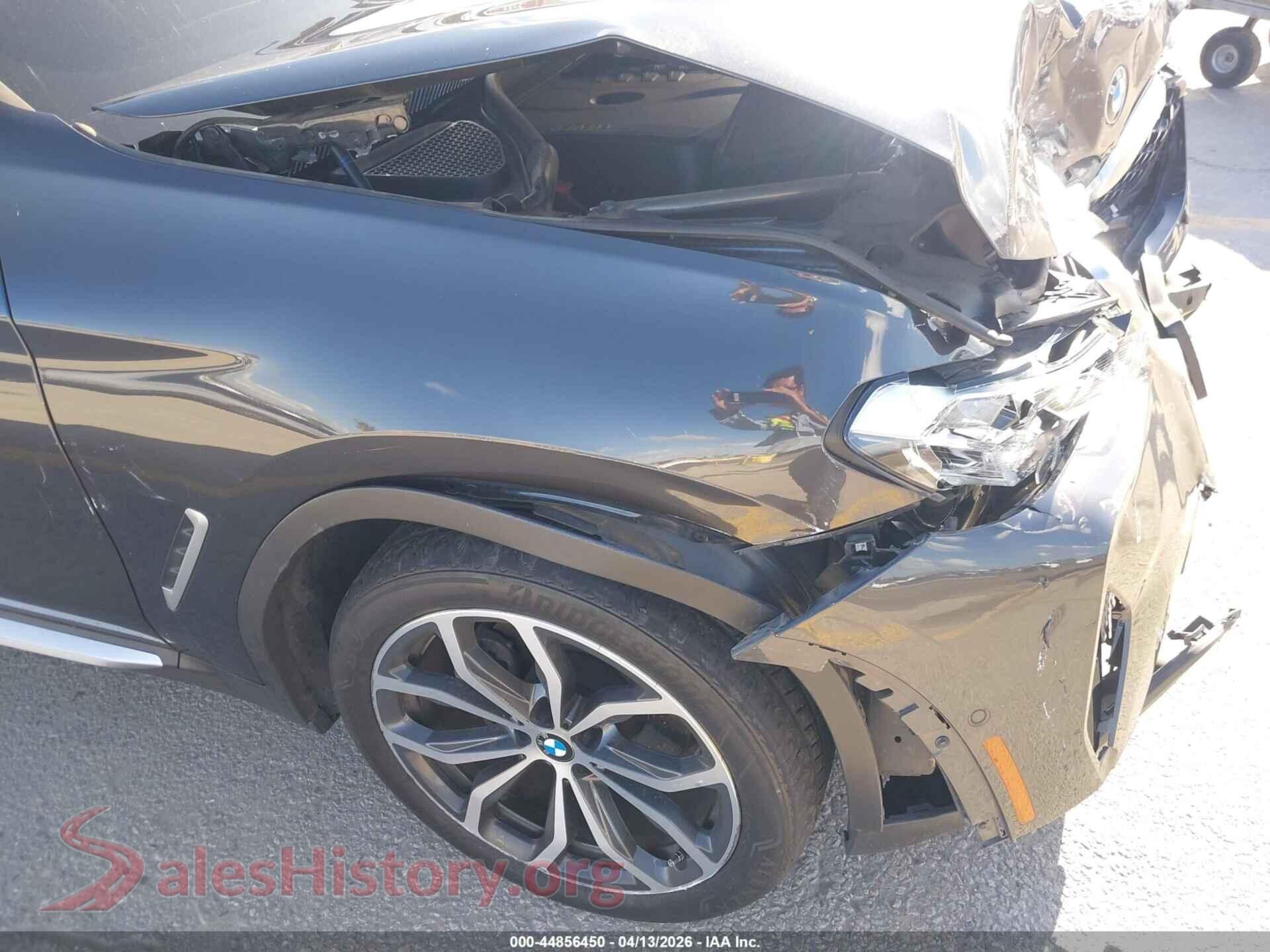 2022 BMW X4 VIN 5UX33DT06N9J37551, auction photo 18