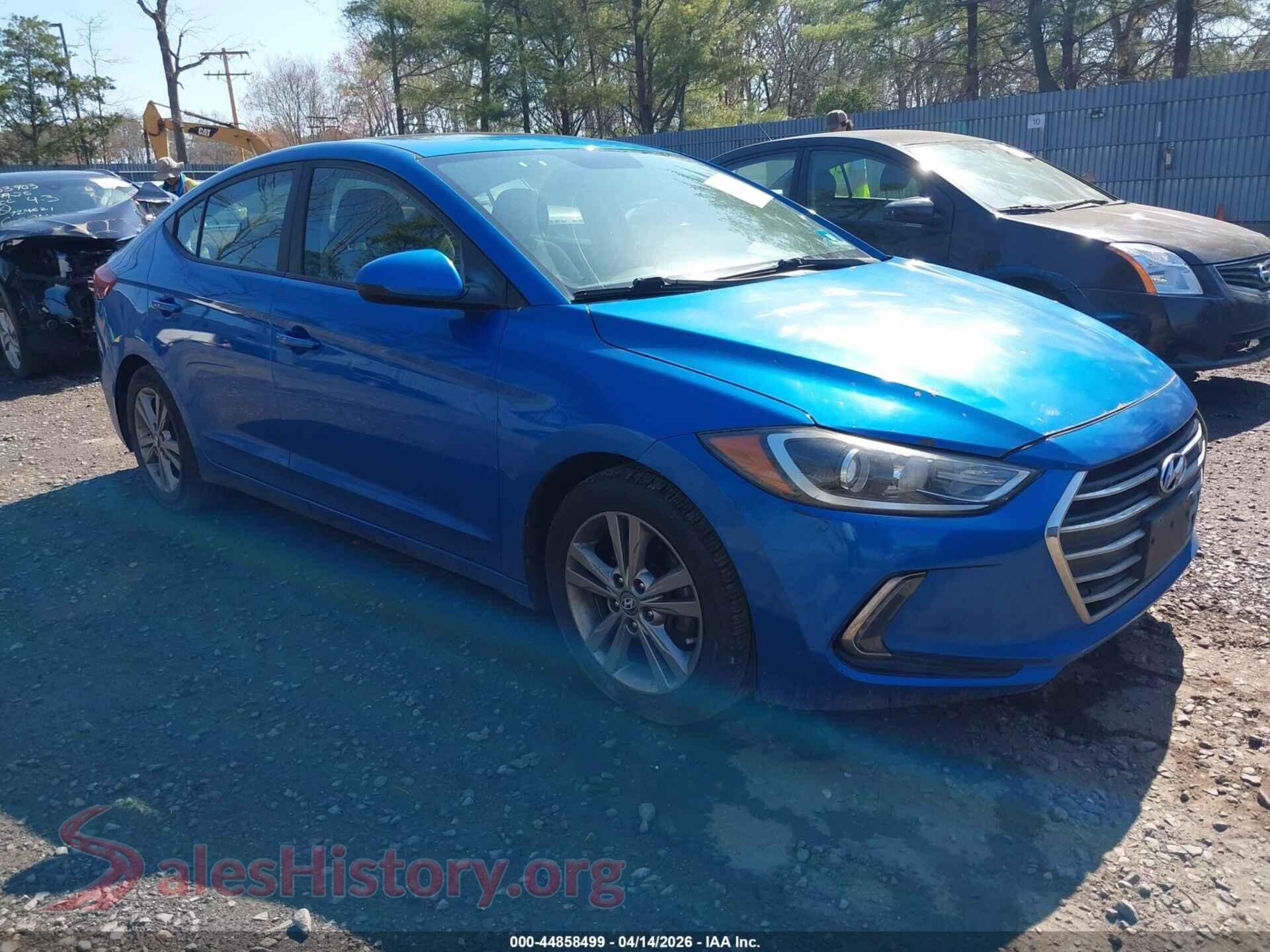 KMHD84LF9HU275710 2017 HYUNDAI ELANTRA
