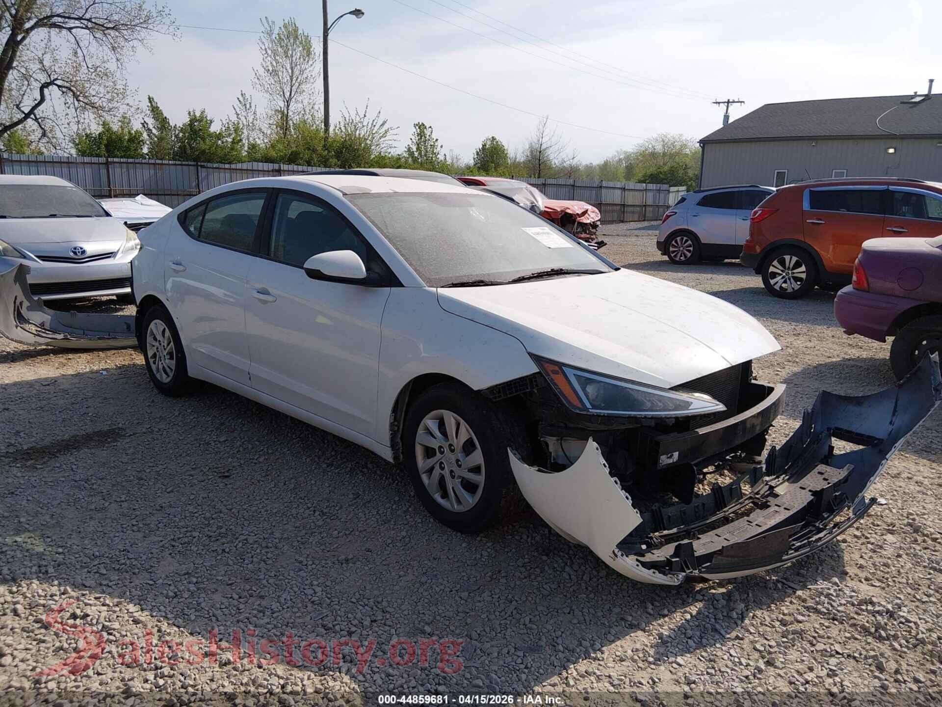 5NPD74LF1KH405388 2019 HYUNDAI ELANTRA