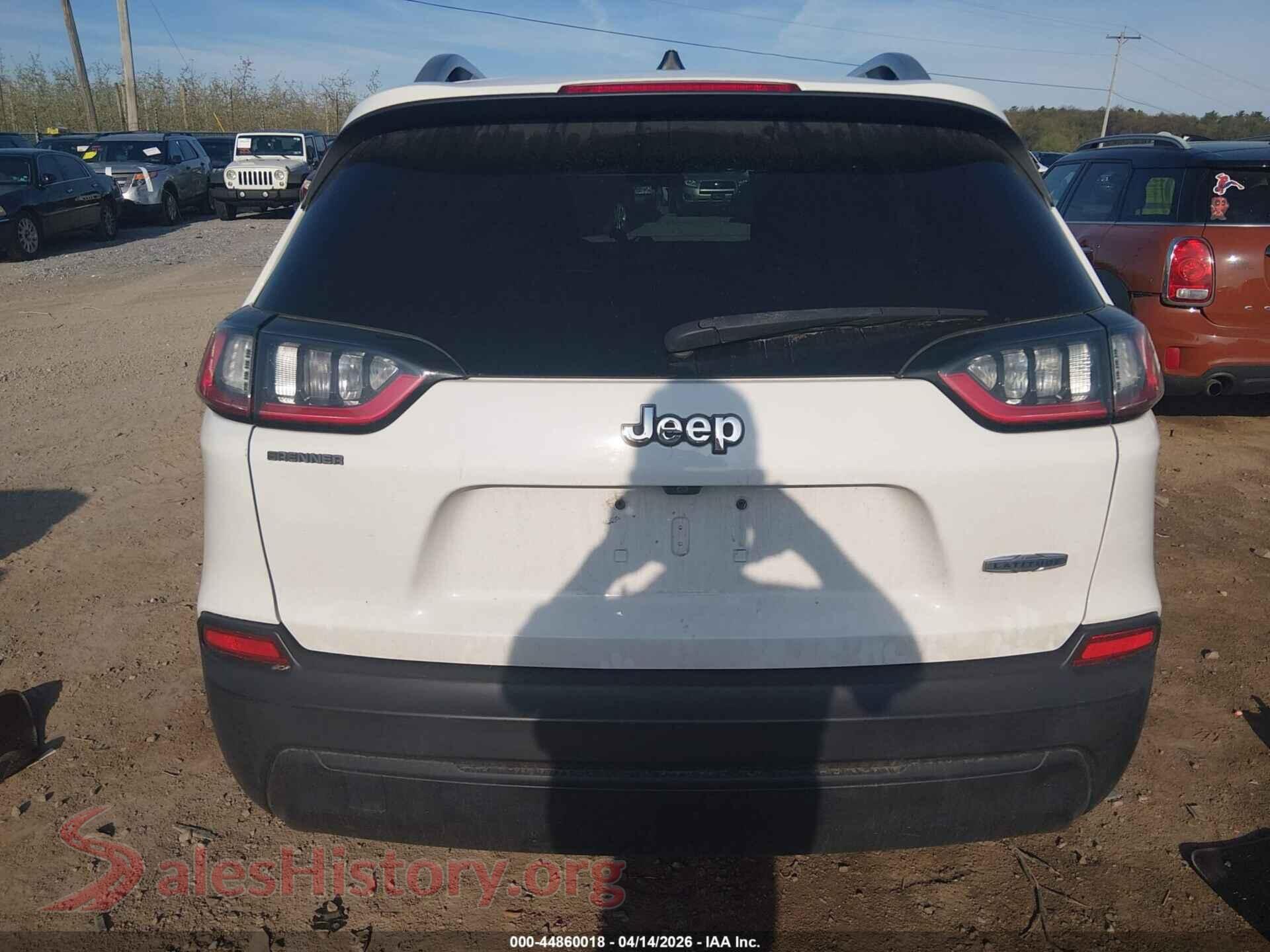 2020 JEEP CHEROKEE VIN 1C4PJLCB9LD614648, auction photo 16
