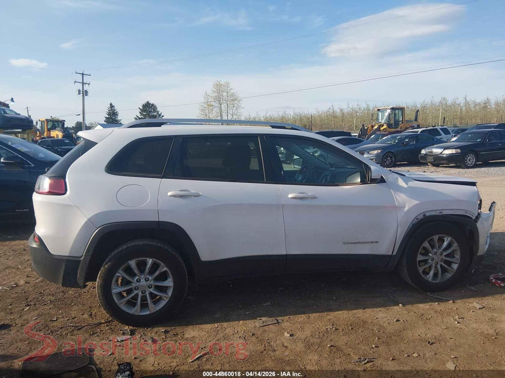 2020 JEEP CHEROKEE VIN 1C4PJLCB9LD614648, auction photo 13