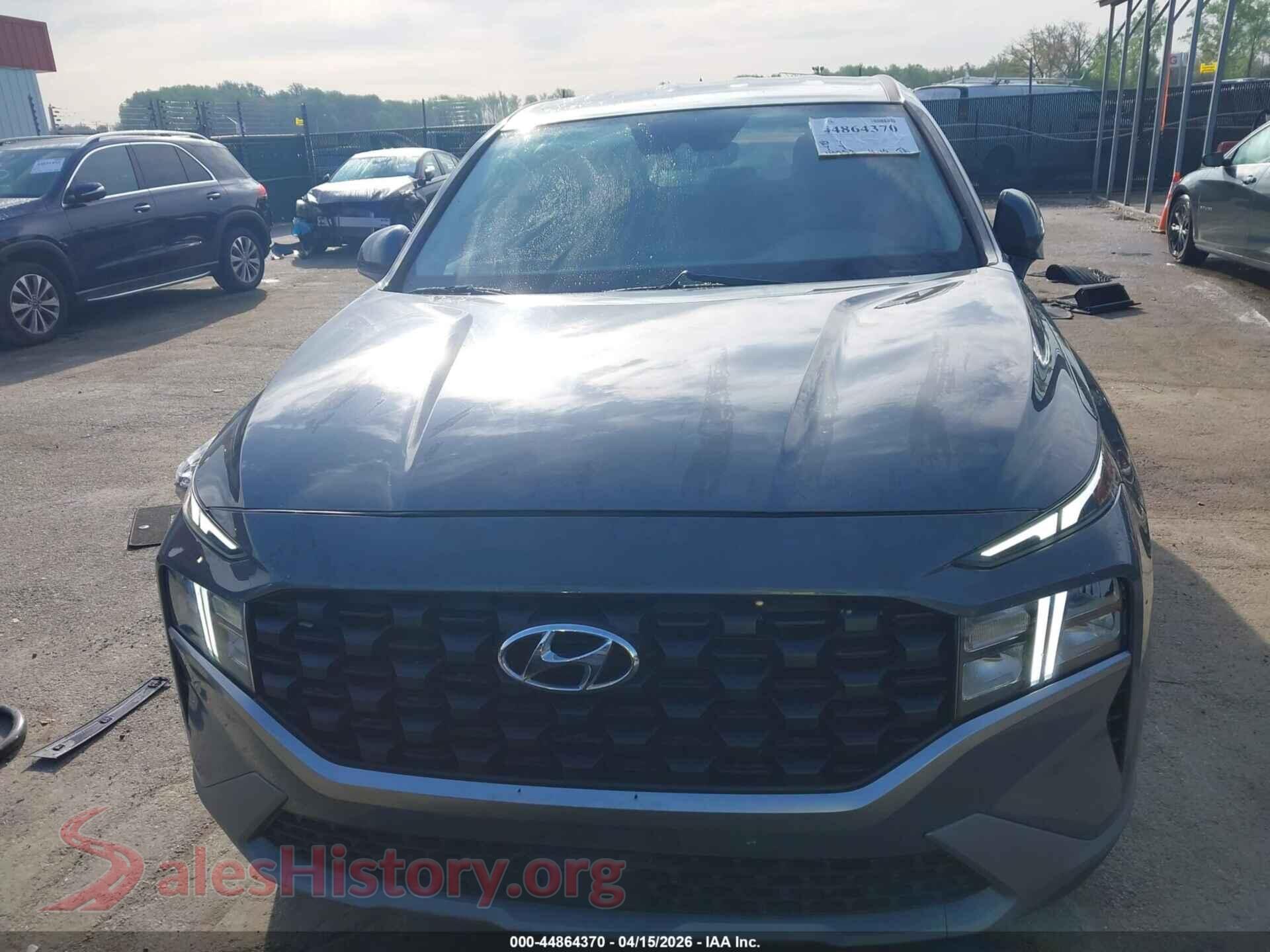 2021 HYUNDAI SANTA FE VIN 5NMS1DAJ7MH371523, auction photo 13