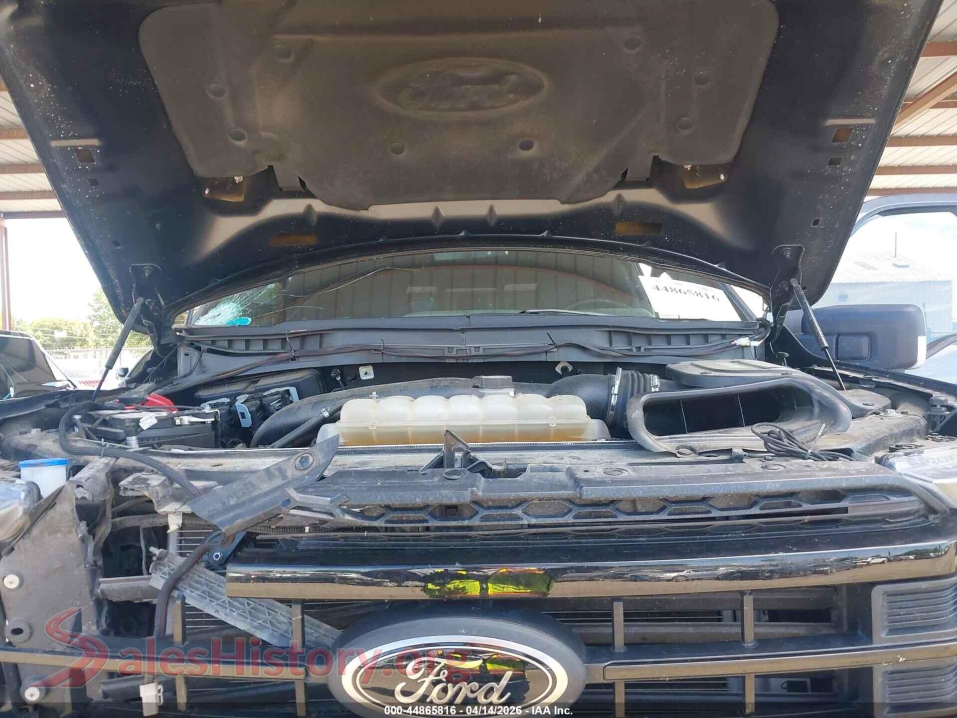2022 FORD F-150 VIN 1FTFW1E80NFC14195, interior dashboard