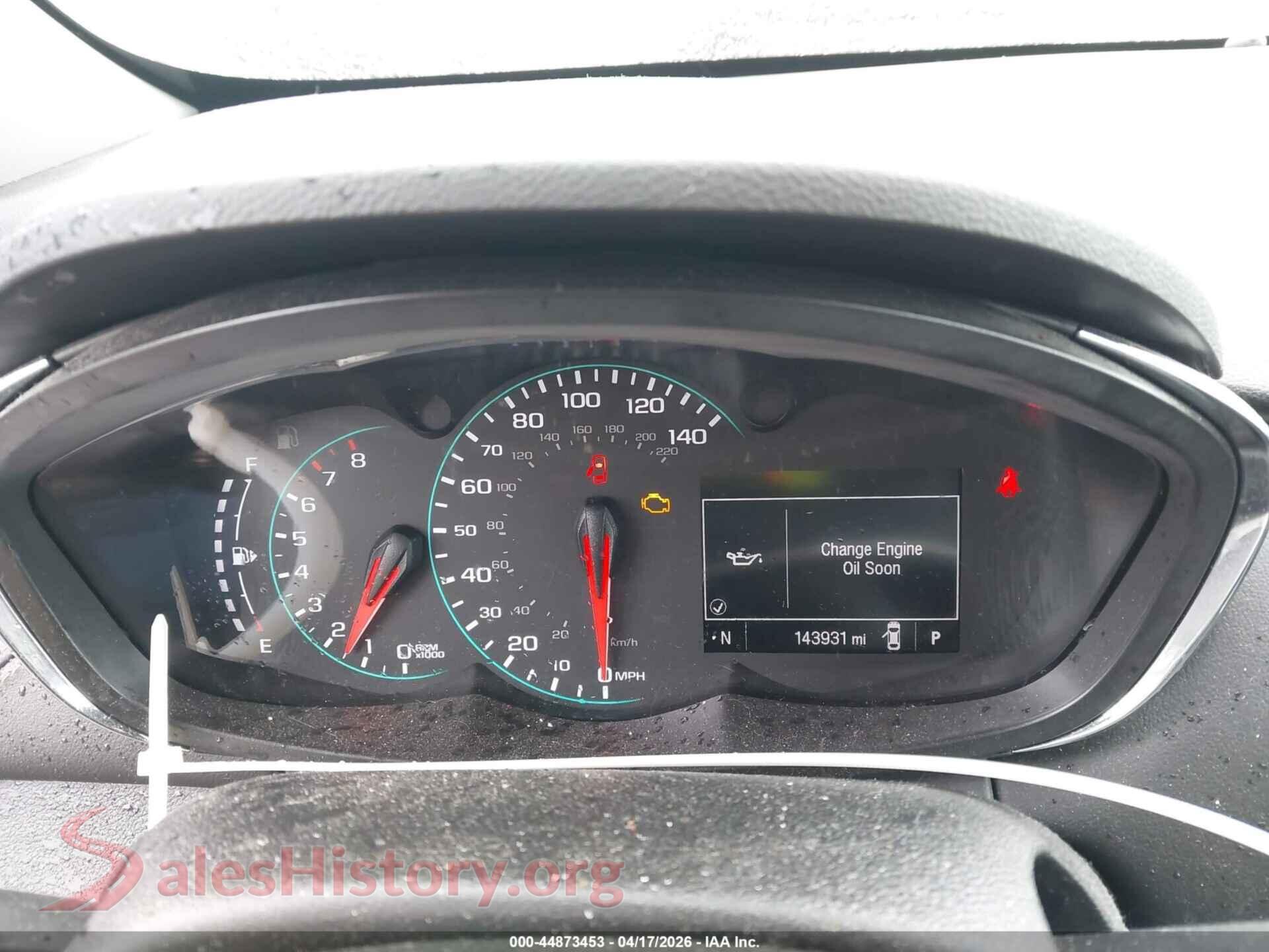 2018 CHEVROLET TRAX VIN 3GNCJNSBXJL149694, passenger side view