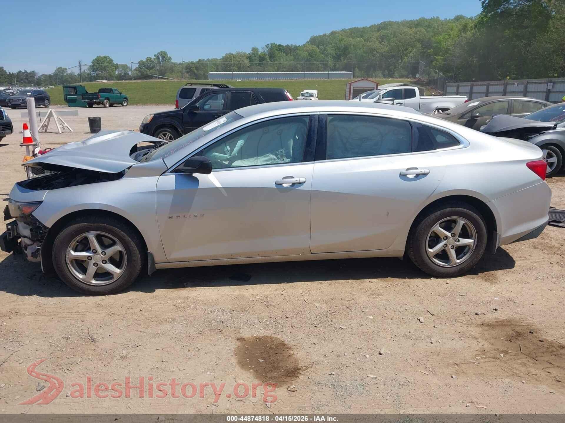 2017 CHEVROLET MALIBU VIN 1G1ZB5ST5HF269456, auction photo 14