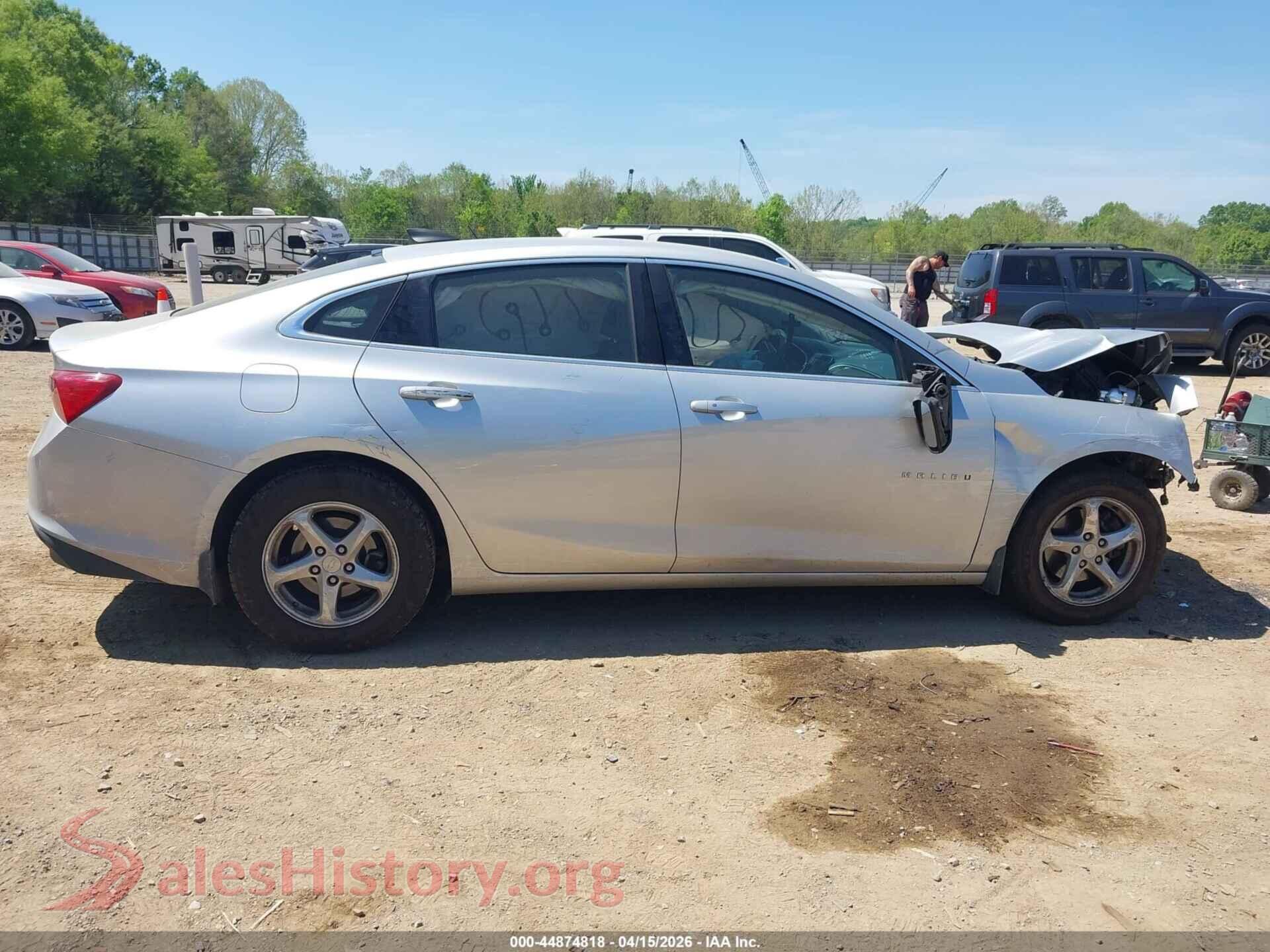 2017 CHEVROLET MALIBU VIN 1G1ZB5ST5HF269456, auction photo 13