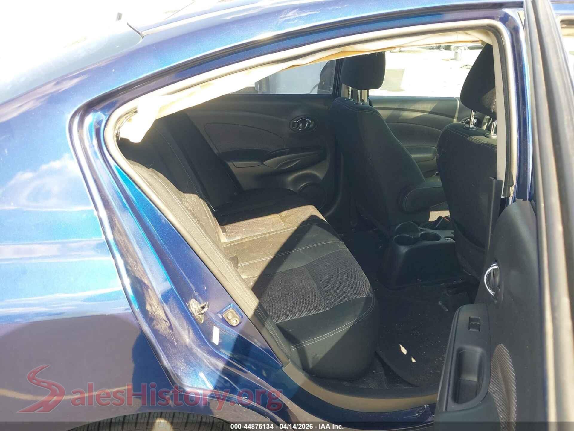 2018 NISSAN VERSA VIN 3N1CN7AP1JL882824, front passenger side