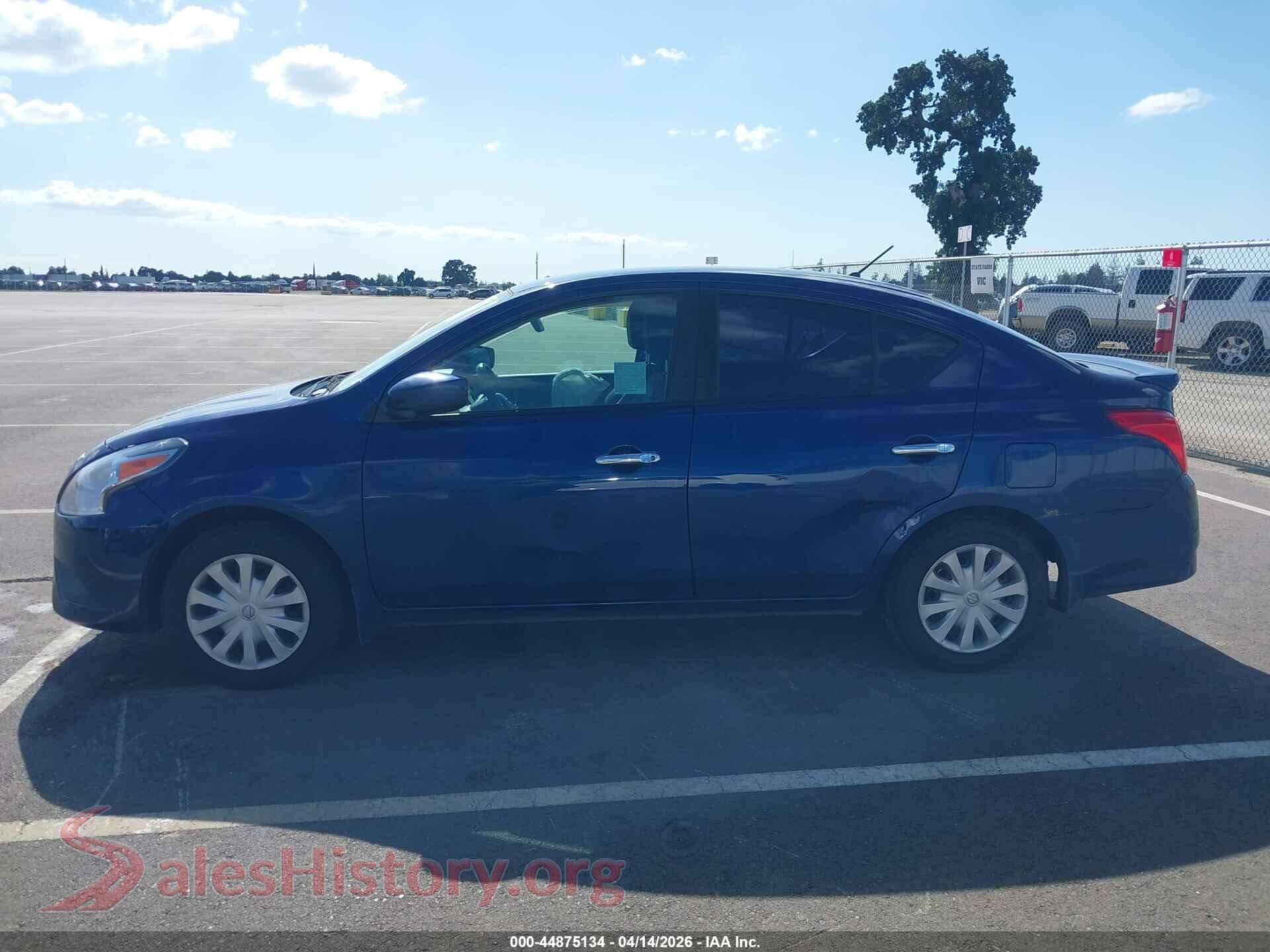 2018 NISSAN VERSA VIN 3N1CN7AP1JL882824, auction photo 14