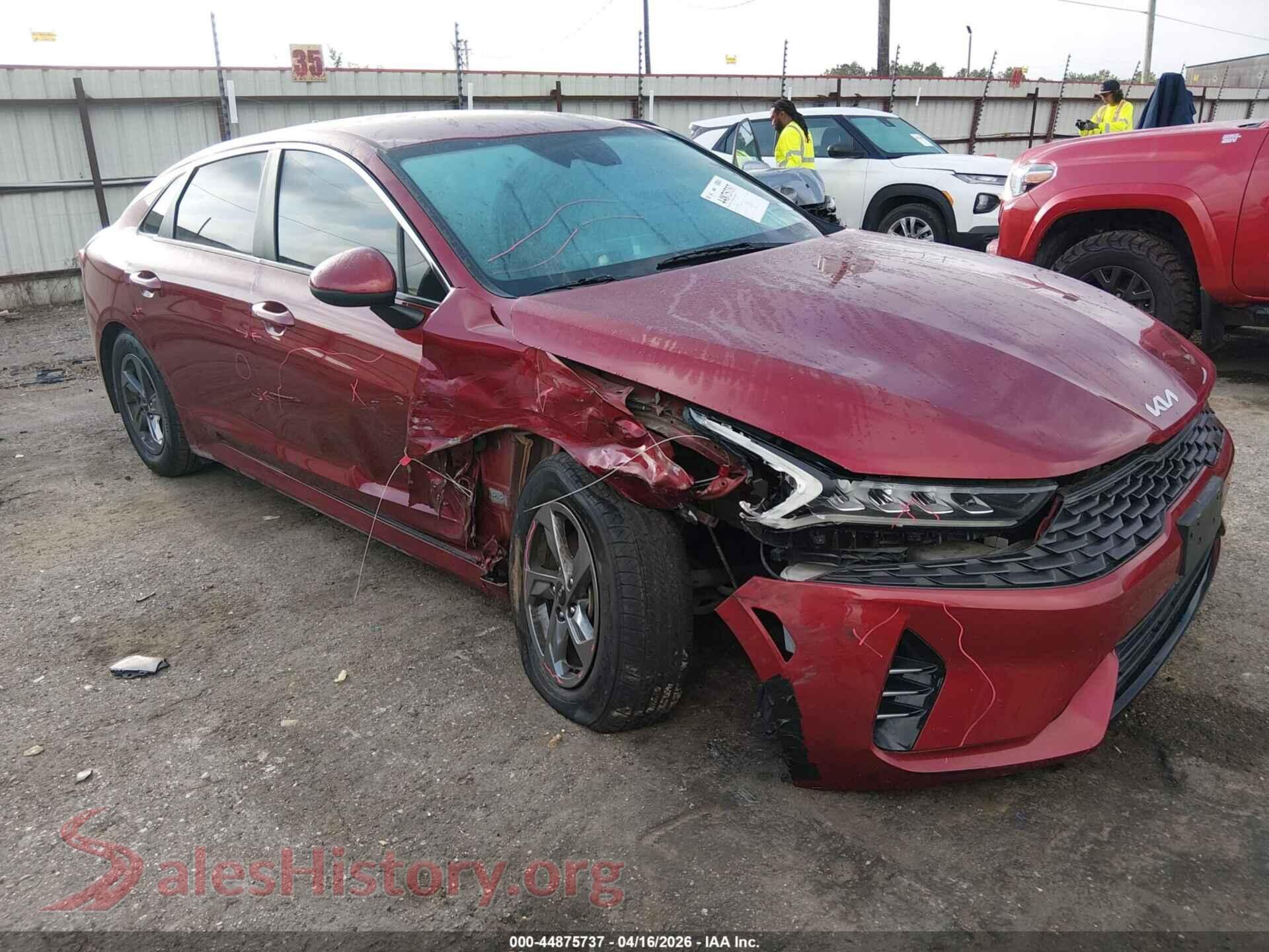 5XXG14J2XNG095000 2022 KIA K5