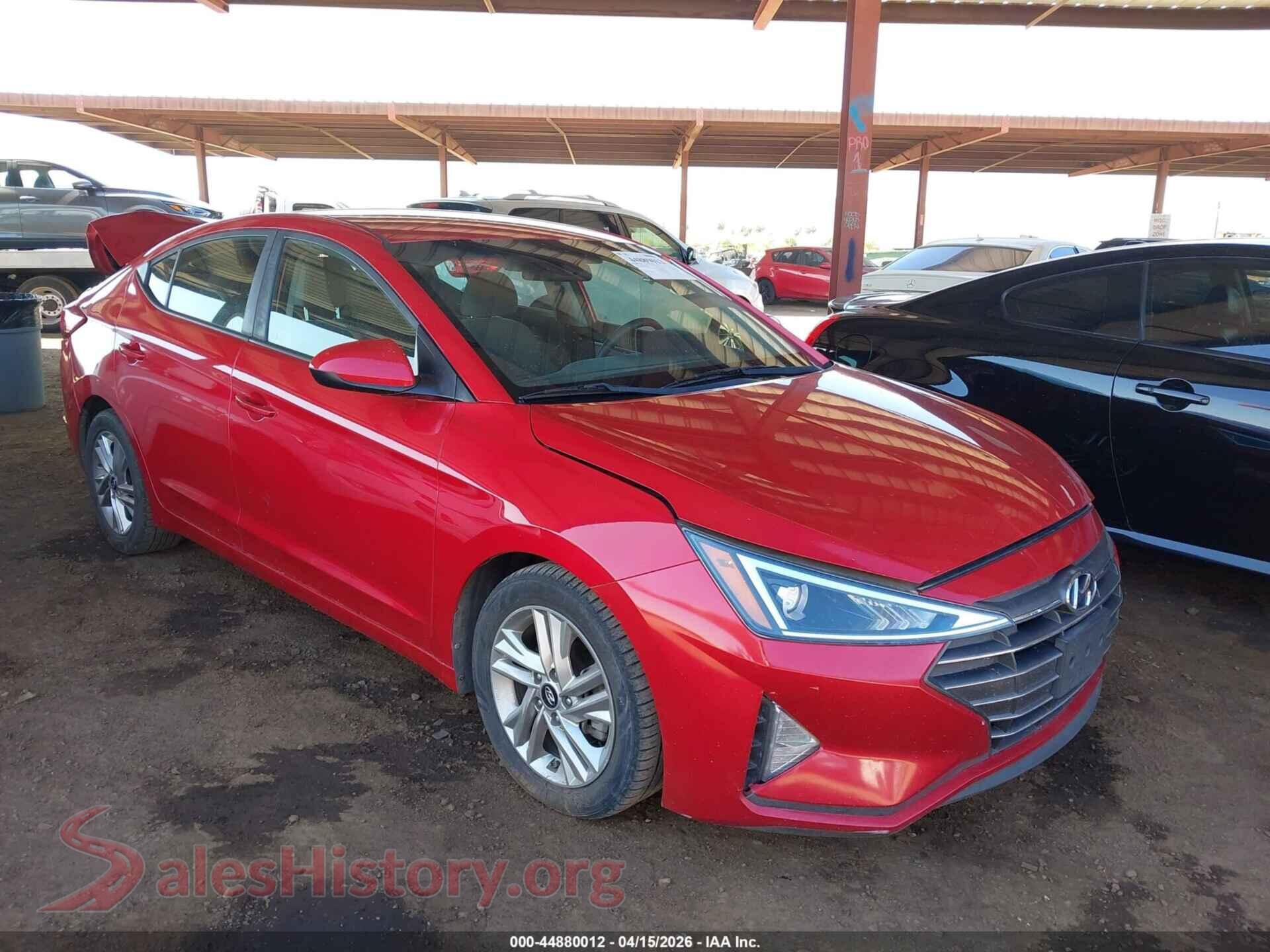 5NPD84LF4LH572052 2020 HYUNDAI ELANTRA