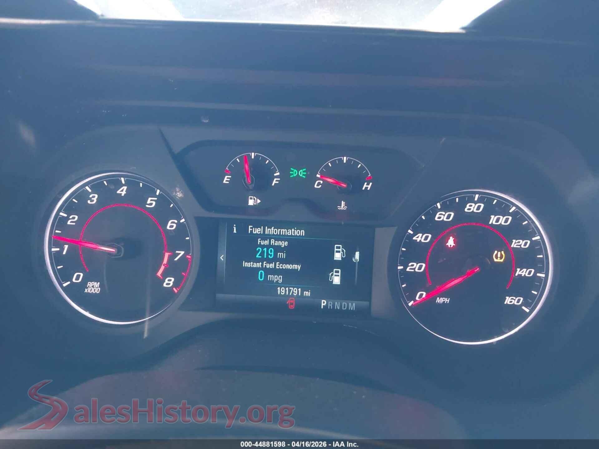 2017 CHEVROLET CAMARO VIN 1G1FB1RX9H0123553, passenger side view